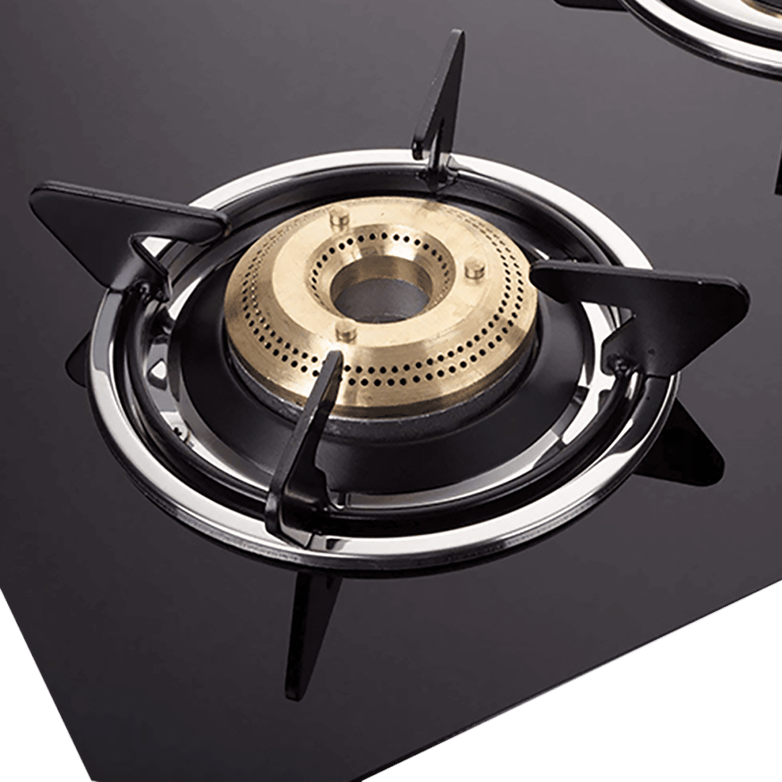 Elica Patio ICT 773 BK(DT AI SE) Toughened Glass Top 3 Burner Automatic Gas Stove (Euro Coated Grid, Black) Elica Patio ICT 773 BK(DT AI SE) Toughened Glass Top 3 Burner Automatic Gas Stove (Euro Coated Grid, Black)_4