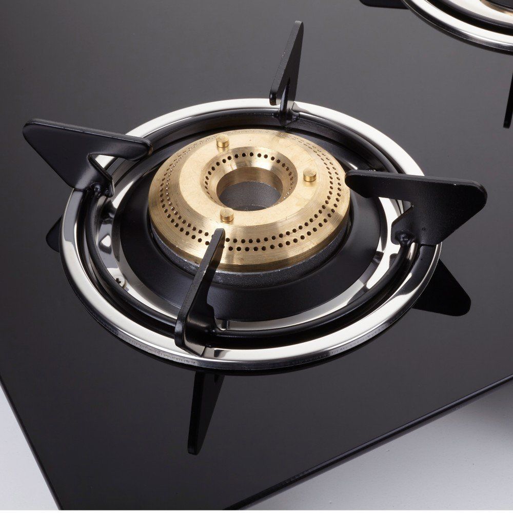 Elica Patio ICT 460 BK DT AI SE Toughened Glass Top 4 Burner Automatic Gas Stove (Heavy Duty, Black)_4