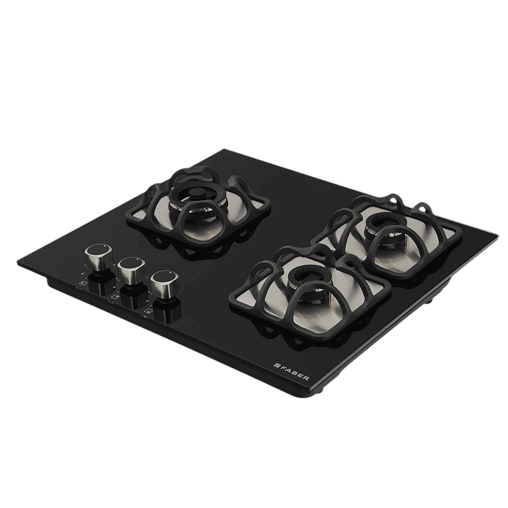Faber Imperia 603 BRB CI BK Toughened Glass Top 3 Burner Automatic Hob (High Quality Knob, Black)_10