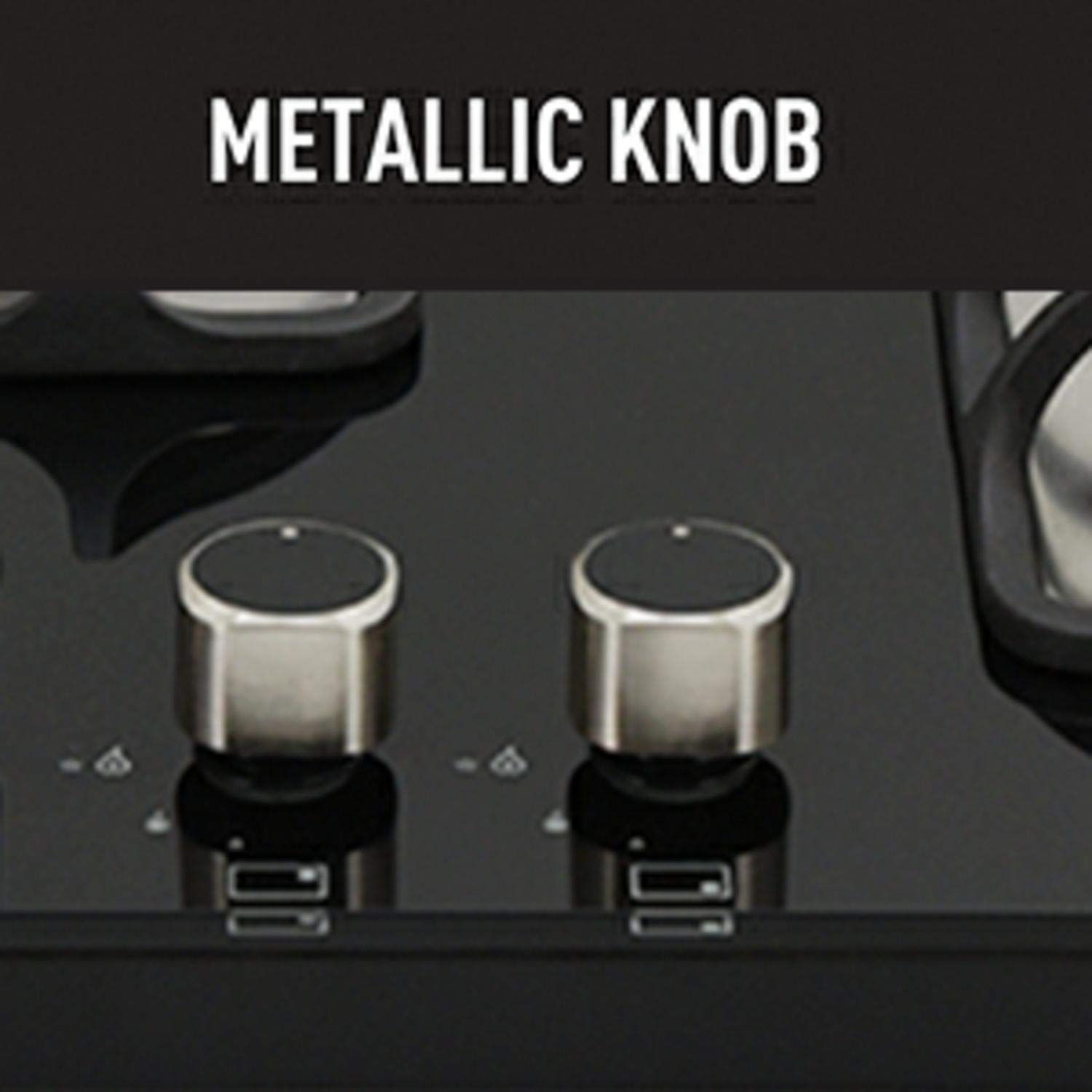 Faber Imperia 603 BRB CI BK Toughened Glass Top 3 Burner Automatic Hob (High Quality Knob, Black)_5