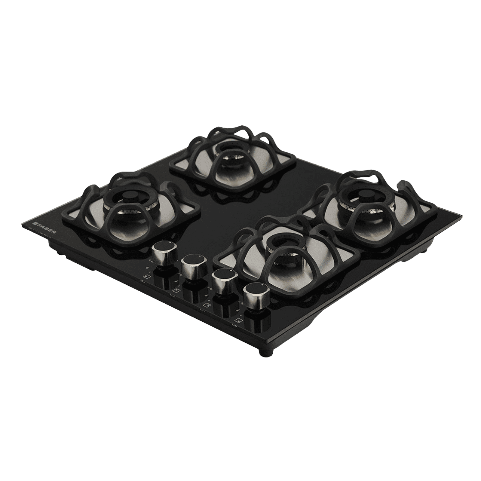 Faber Imperia 604 BRB CI BK Toughened Glass Top 4 Burner Automatic Hob (High Quality Knob, Black) Faber Imperia 604 BRB CI BK Toughened Glass Top 4 Burner Automatic Hob (High Quality Knob, Black)_8