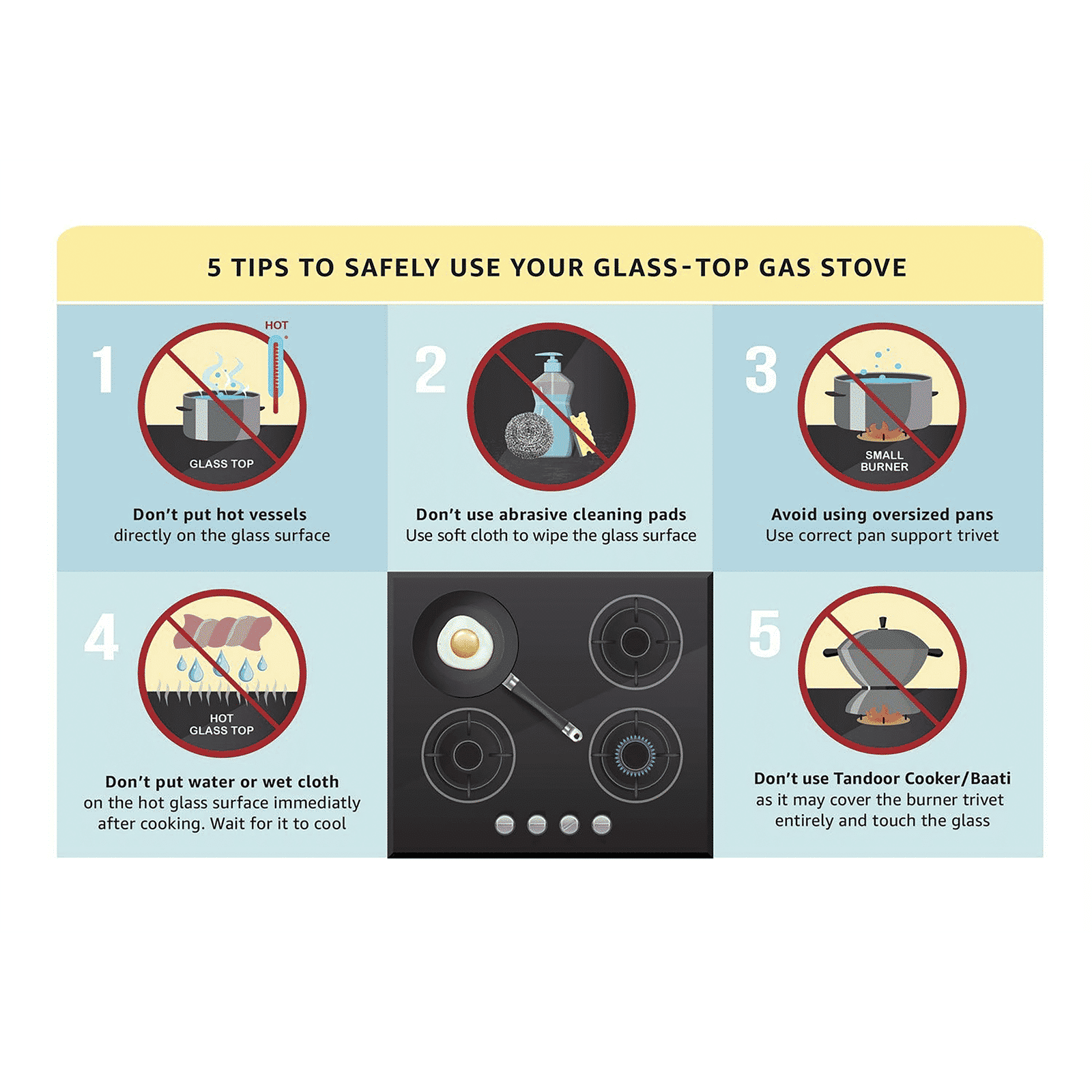 Faber Imperia 784 BRB CI BK Toughened Glass Top 4 Burner Automatic Hob (High Quality Knob, Black)_5