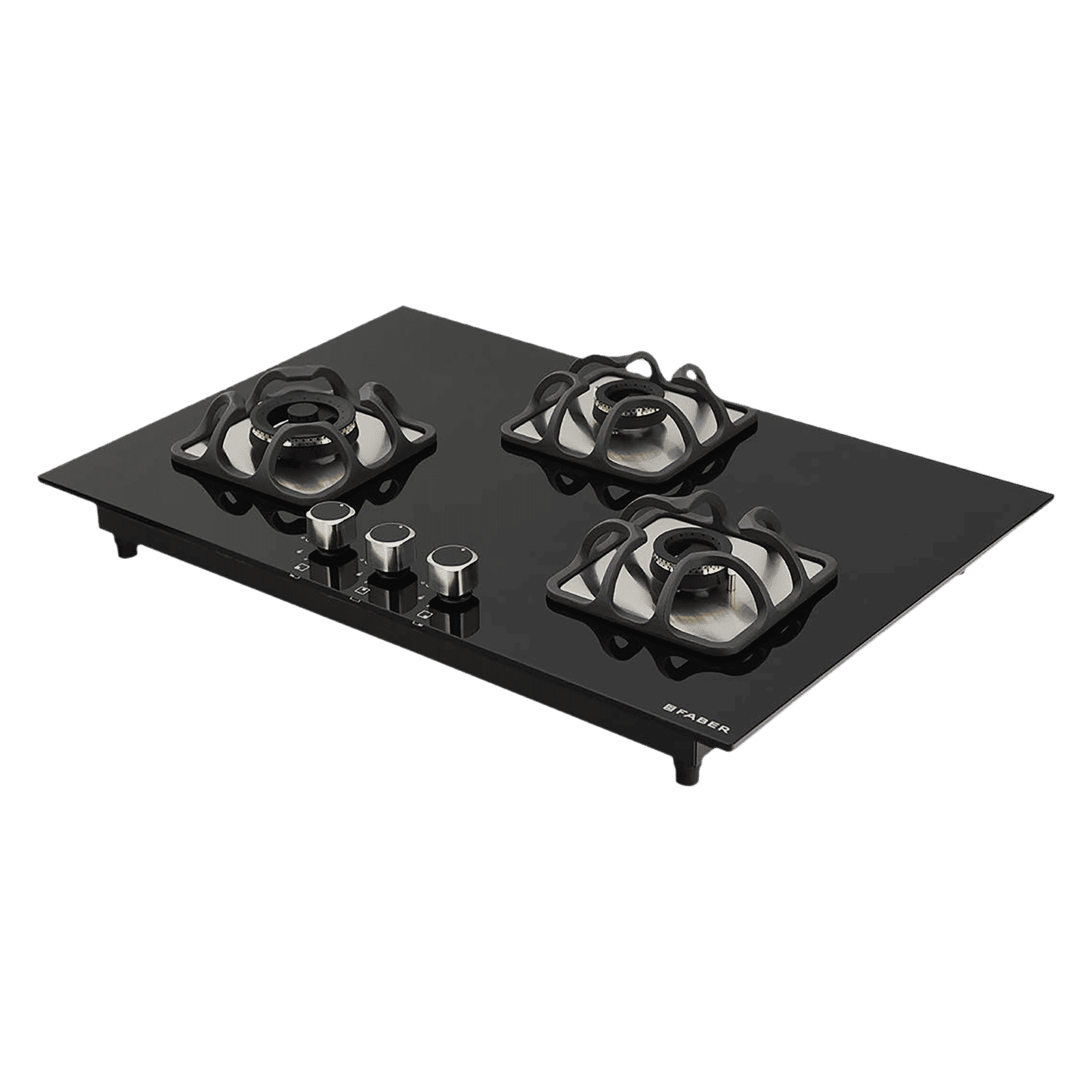 Faber Imperia Plus 783 BRB CI BK Toughened Glass Top 3 Burner Automatic Hob (High Quality Knob, Black)_9
