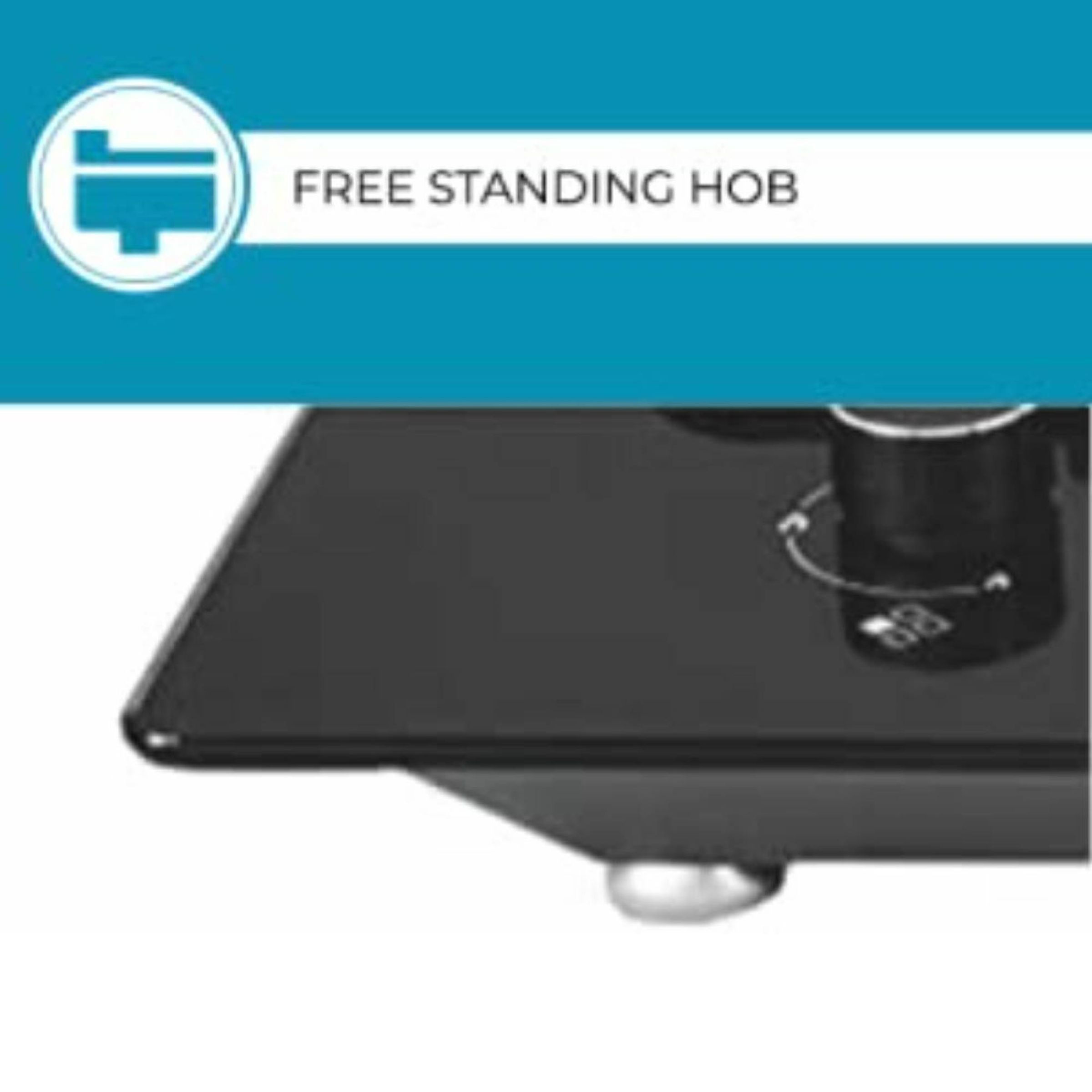 Elica CLASSIC FLEXI FB MFC 4B 70 MT Glass Top 4 Burner Automatic Electric Hob (Round Metallic Knob, Black)_10