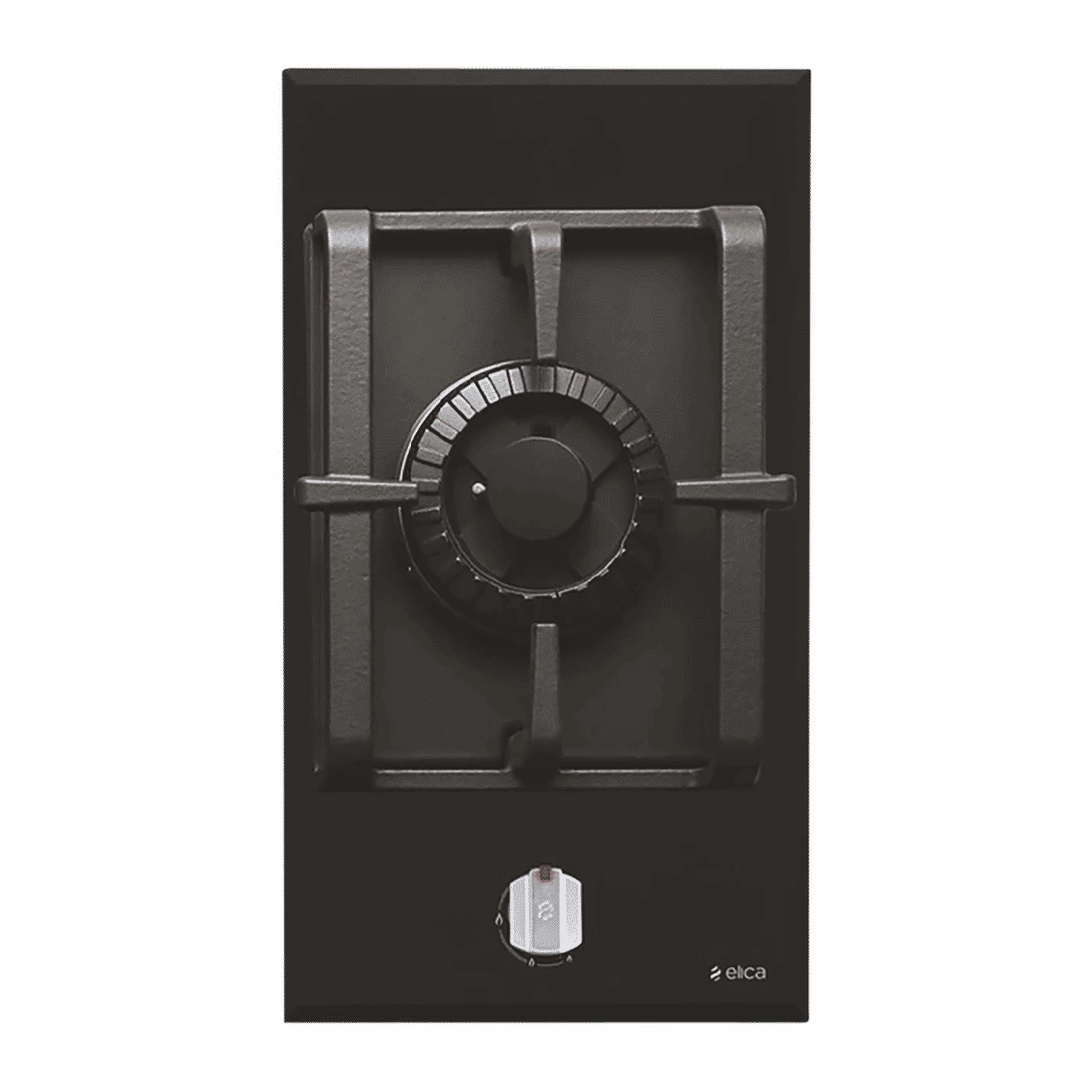 Elica PRO MFC 1B 30 FFD Glass Top 1 Burner Automatic Electric Hob (Metallic Knob, Black)_1