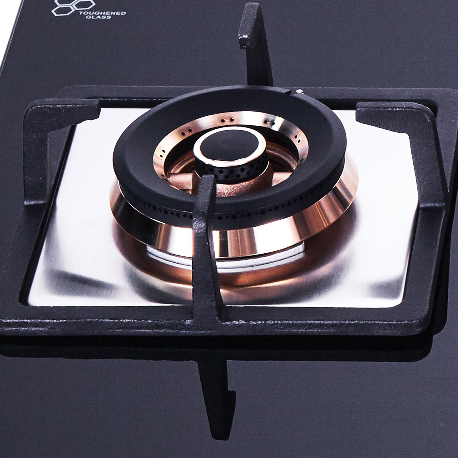 Elica FLEXI FB HCT 375 DX Toughened Glass Top 3 Burner Automatic Electric Hob (Cast Iron Grid, Black)_4