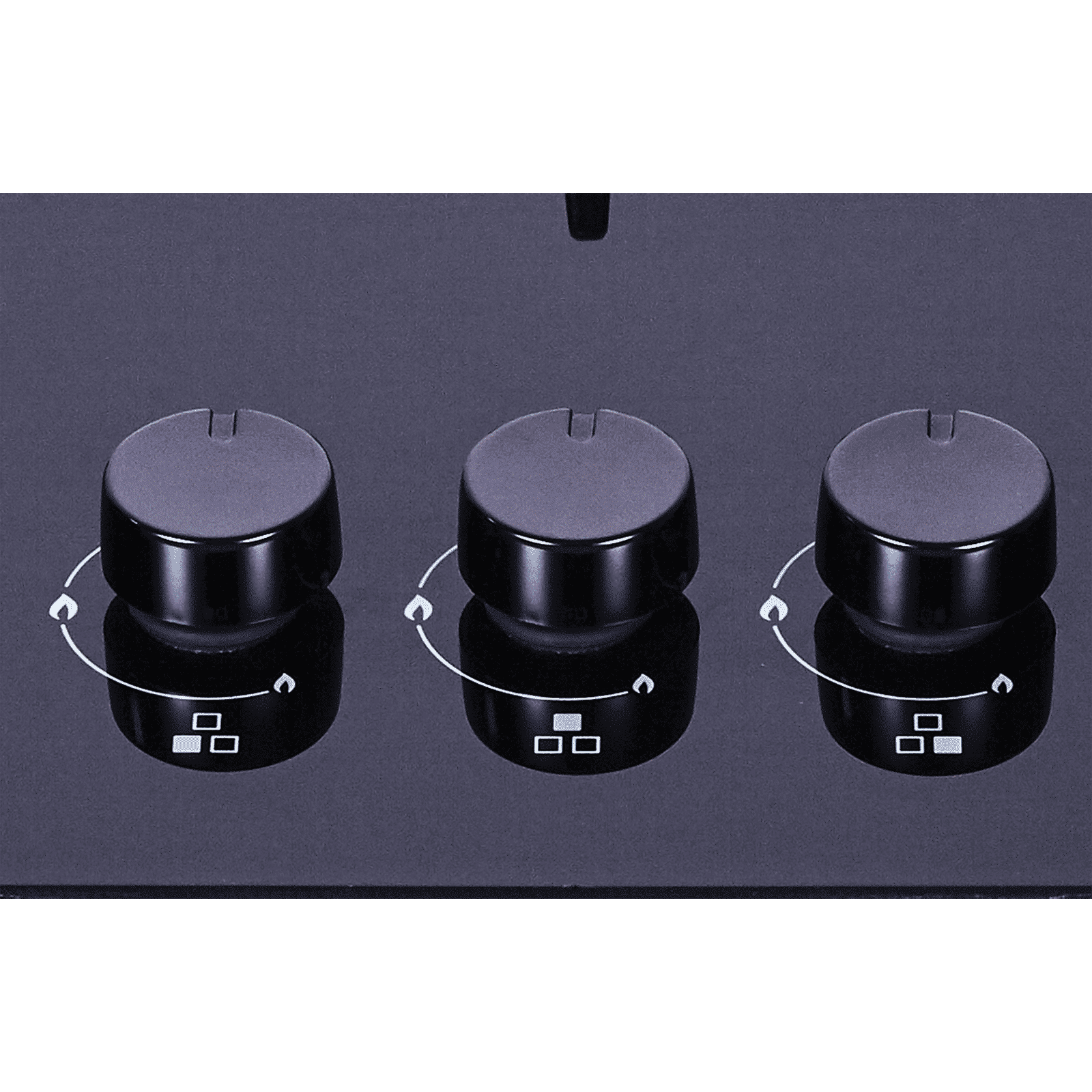 Elica FLEXI FB HCT 375 DX Toughened Glass Top 3 Burner Automatic Electric Hob (Cast Iron Grid, Black)_5