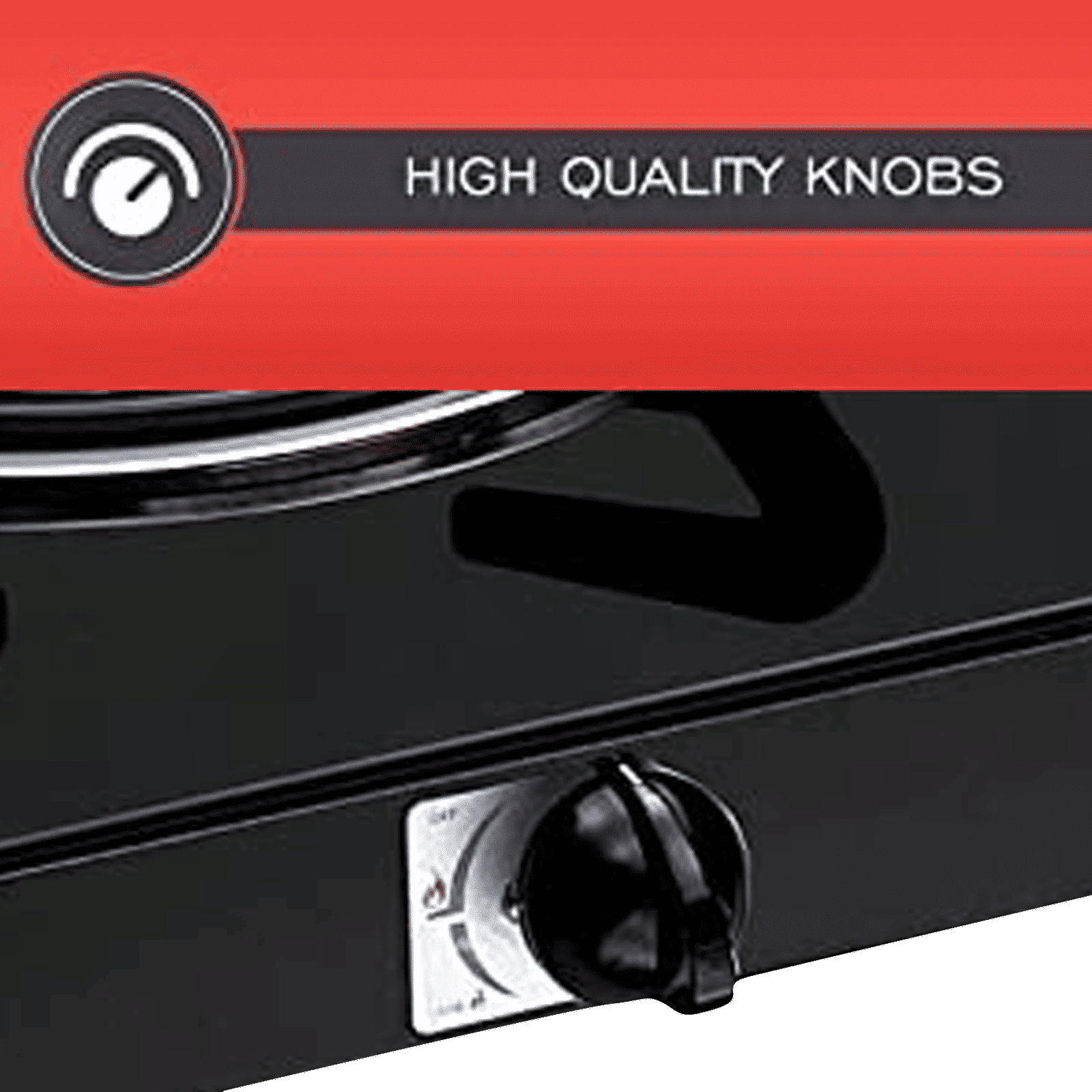 elica 662 CT VETRO Toughened Glass Top 2 Burner Manual Gas Stove (Round Euro Coated Grid, Black) elica 662 CT VETRO Toughened Glass Top 2 Burner Manual Gas Stove (Round Euro Coated Grid, Black)_5