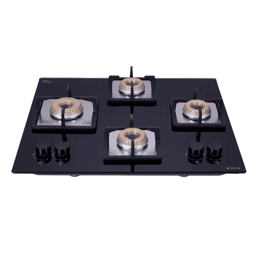 Elica FLEXI AB HCT 460 Glass Top 4 Burner Automatic Electric Hob (Multi Flame Control, Black)_6