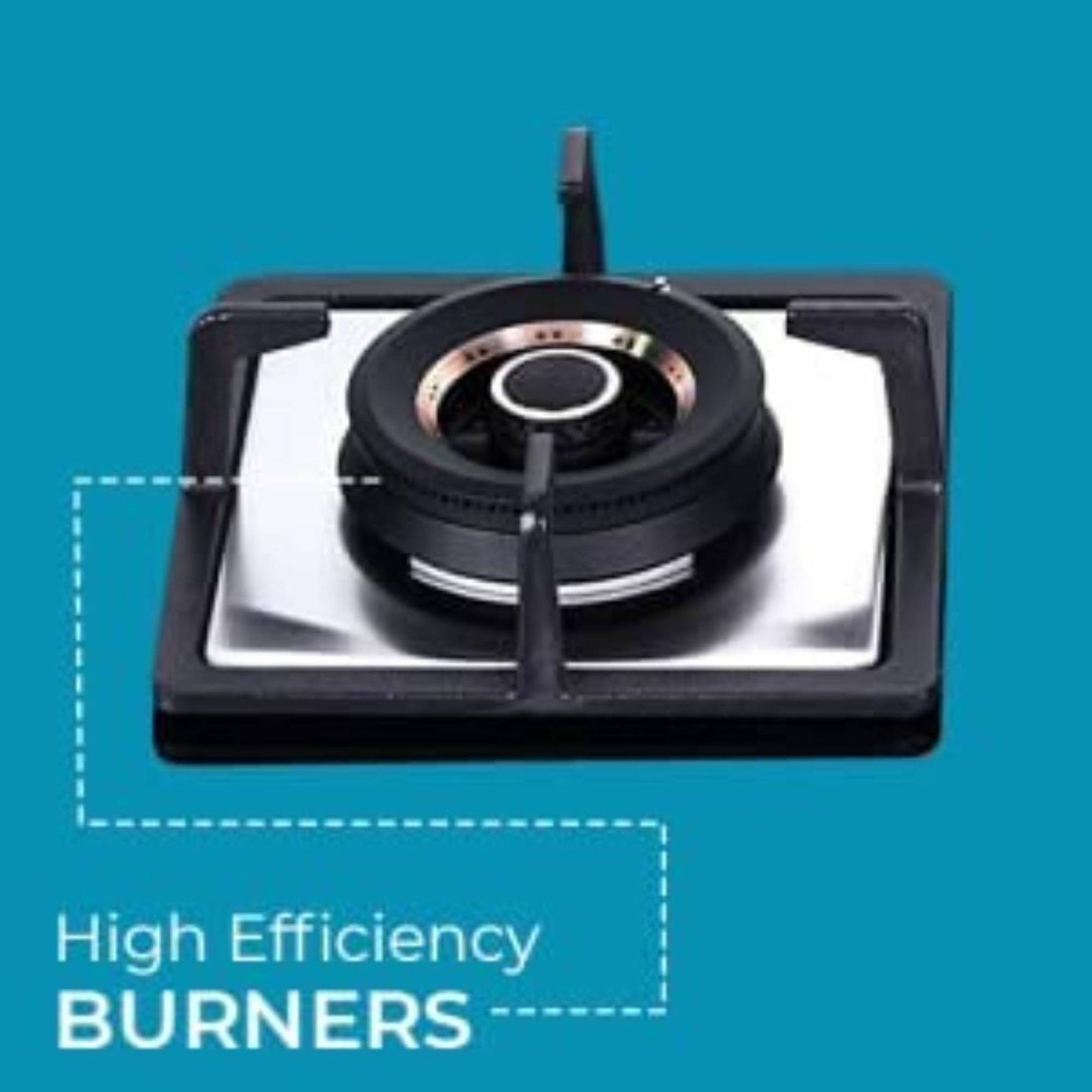 Elica FLEXI AB HCT 360 Glass Top 3 Burner Automatic Electric Hob (Cast Iron Grid, Black)_8