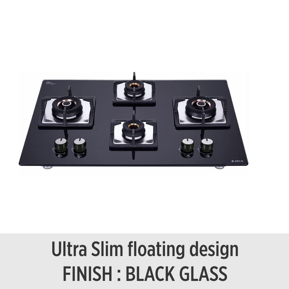 Elica FLEXI AB HCT 470 DX Glass Top 4 Burner Automatic Electric Hob (Multi Flame Control, Black) Elica FLEXI AB HCT 470 DX Glass Top 4 Burner Automatic Electric Hob (Multi Flame Control, Black)_10