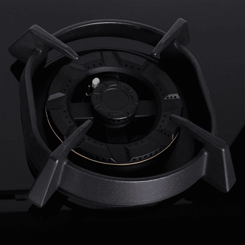 Faber UTOPIA HT 804 BR CI Toughened Glass Top 4 Burner Automatic Electric Hob (Heat Resistant Metal Knob, Black)_4