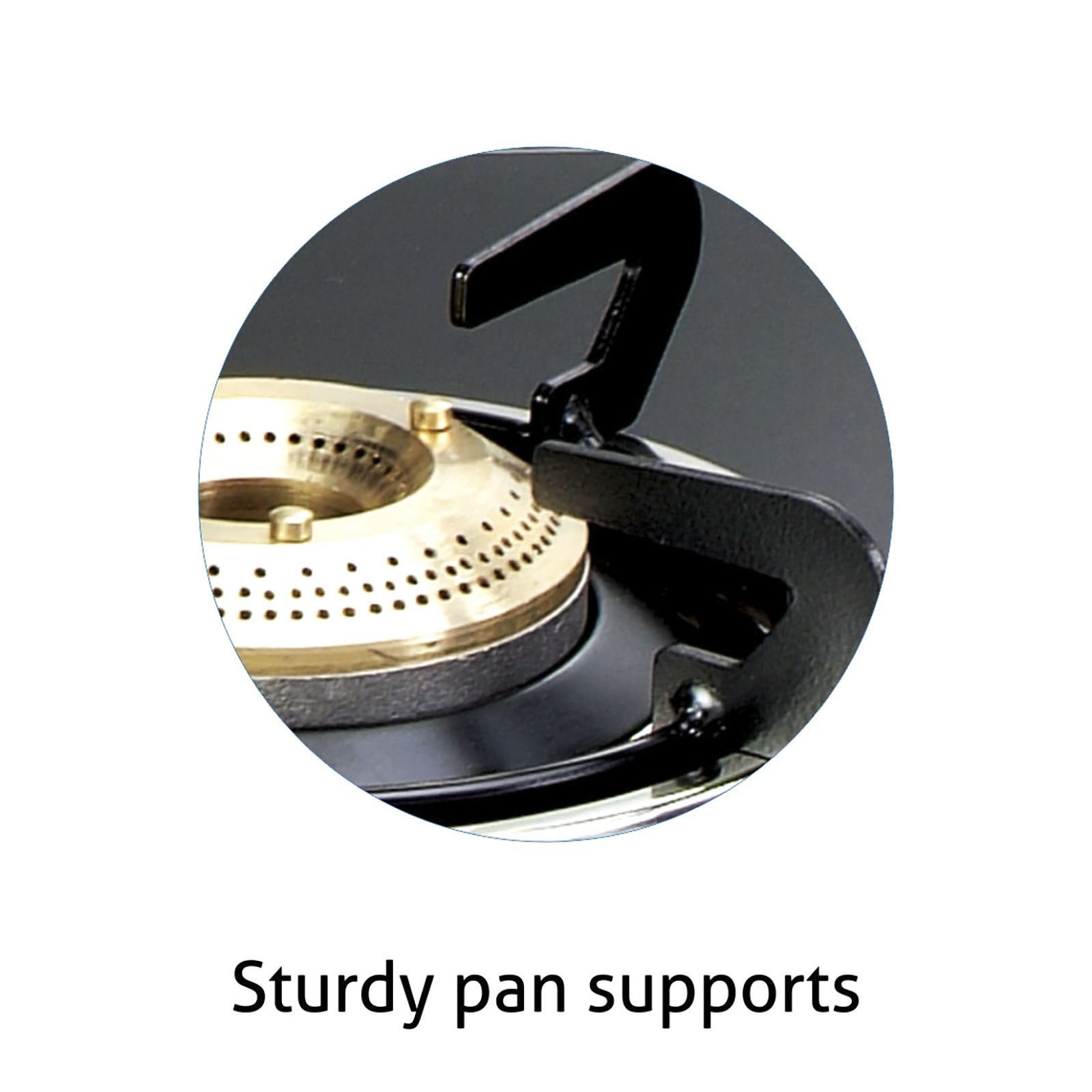 Glen 1020 GT BB BL Toughened Glass Top 2 Burner Manual Gas Stove (360 Degree Revolving Nozzle, Black)_7