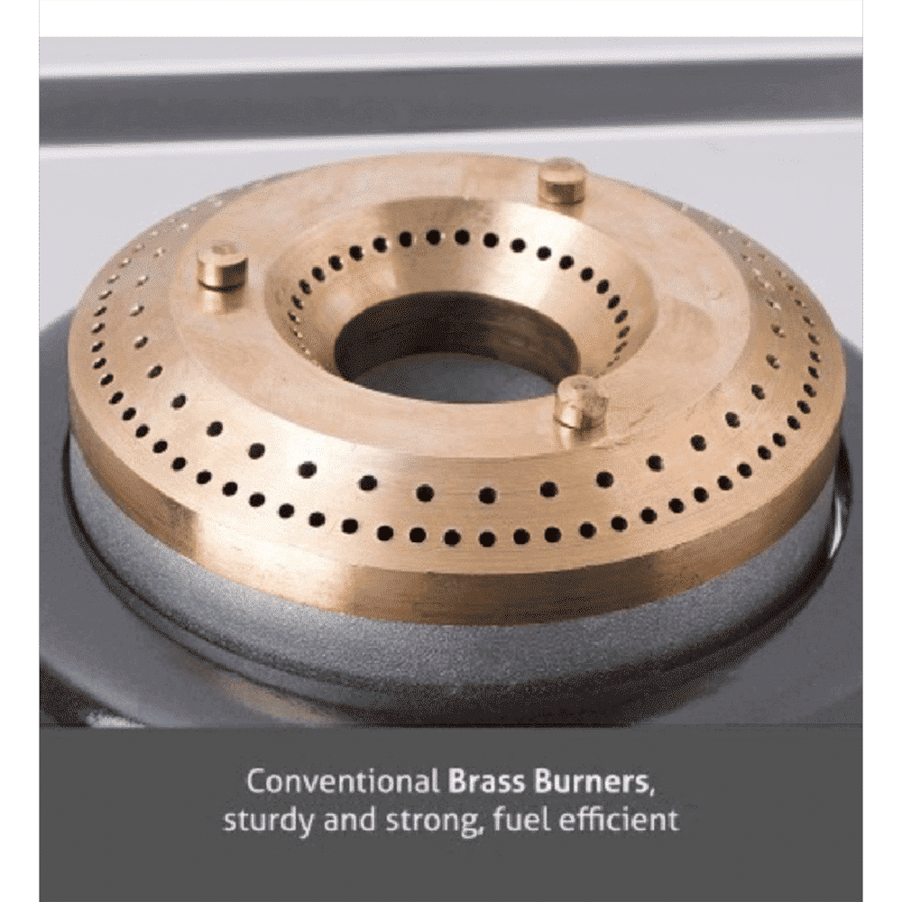 Glen 1020 GT BB BL Toughened Glass Top 2 Burner Manual Gas Stove (360 Degree Revolving Nozzle, Black)_9