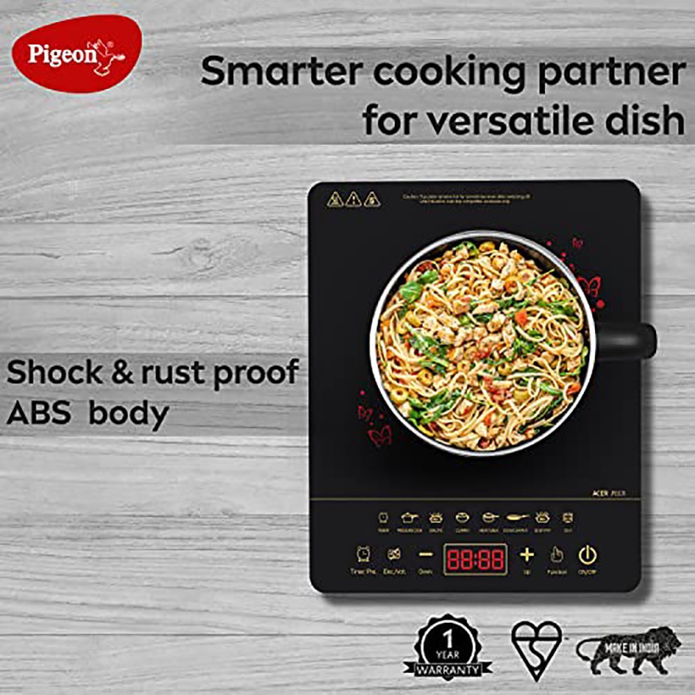 Pigeon Acer Plus 1800W Induction Cooktop with 8 Preset Menus Pigeon Acer Plus 1800W Induction Cooktop with 8 Preset Menus_8