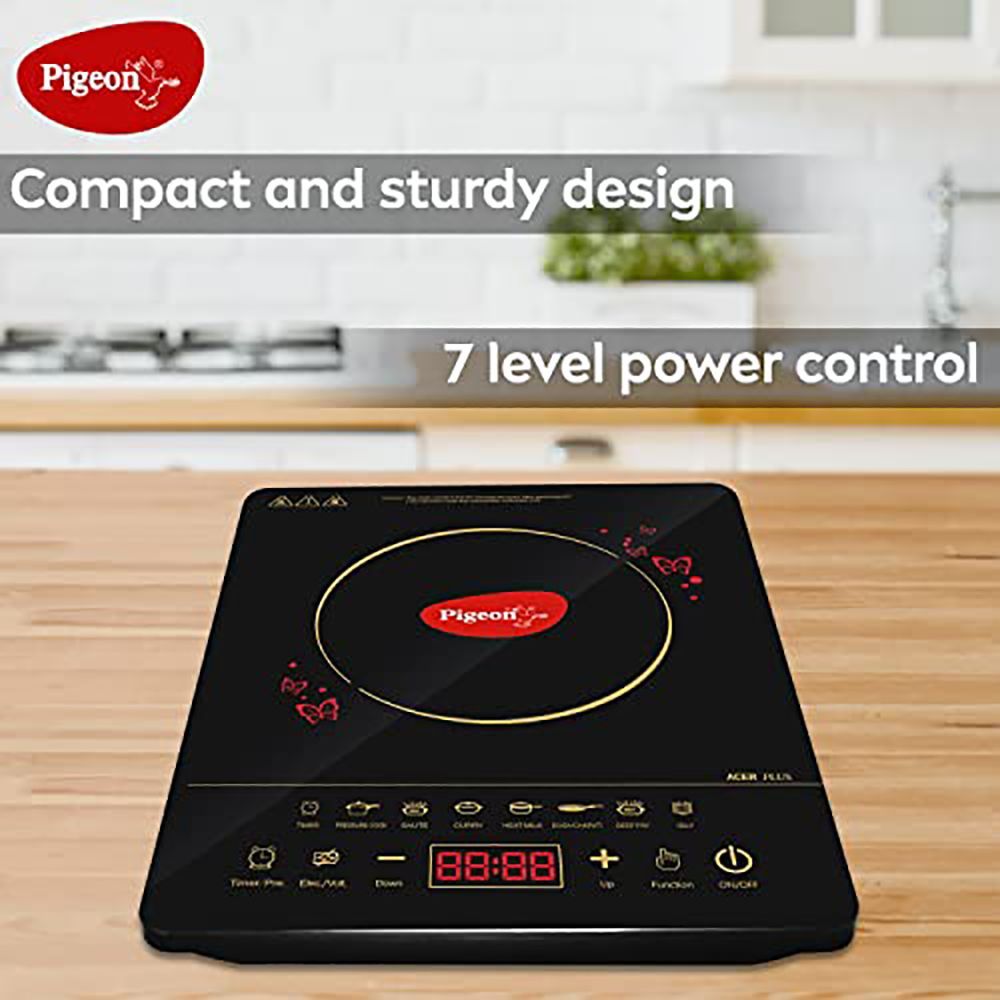 Pigeon Acer Plus 1800W Induction Cooktop with 8 Preset Menus Pigeon Acer Plus 1800W Induction Cooktop with 8 Preset Menus_10