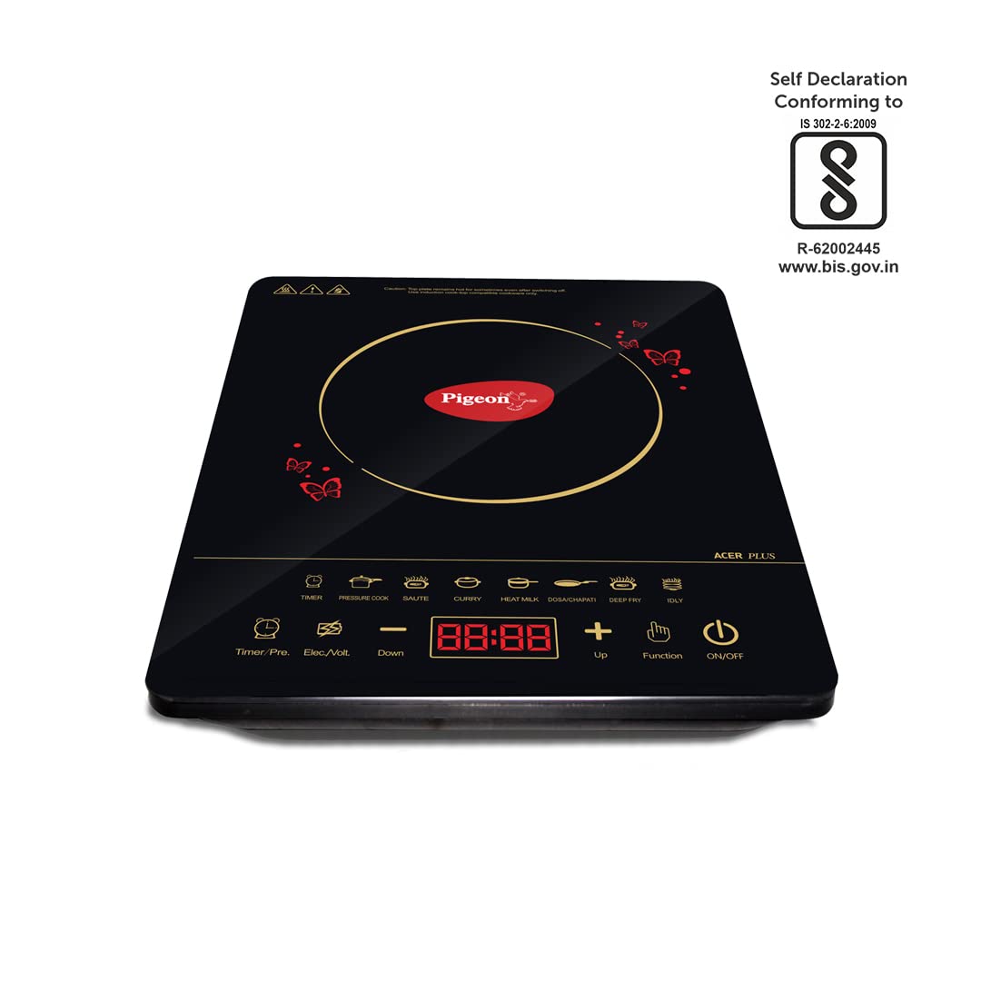 Pigeon Acer Plus 1800W Induction Cooktop with 8 Preset Menus Pigeon Acer Plus 1800W Induction Cooktop with 8 Preset Menus_13
