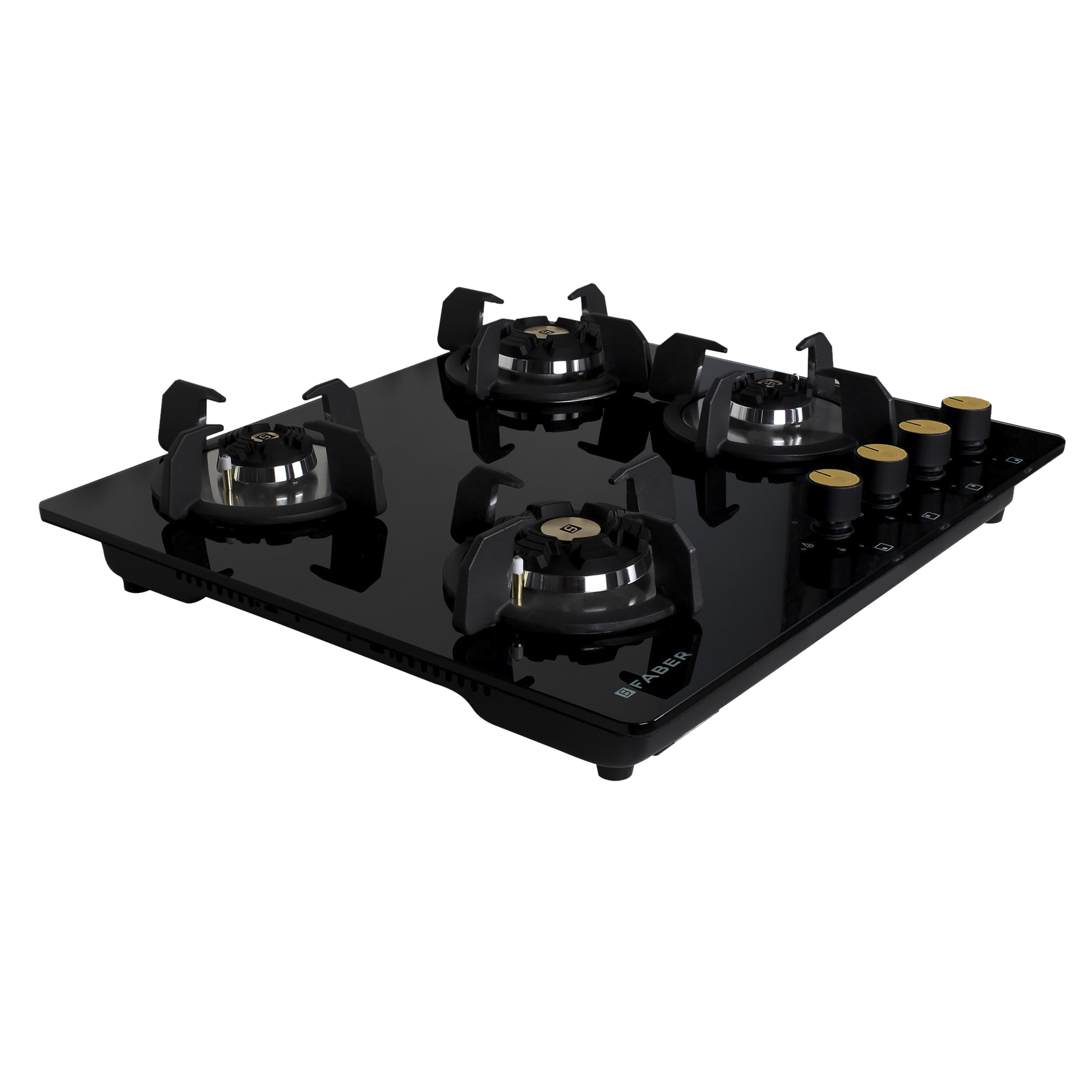 Faber Maxus HT604 CRS BR CI AI Tempered Glass Top 4 Burner Automatic Hob (Heat Resistant, Black)_10