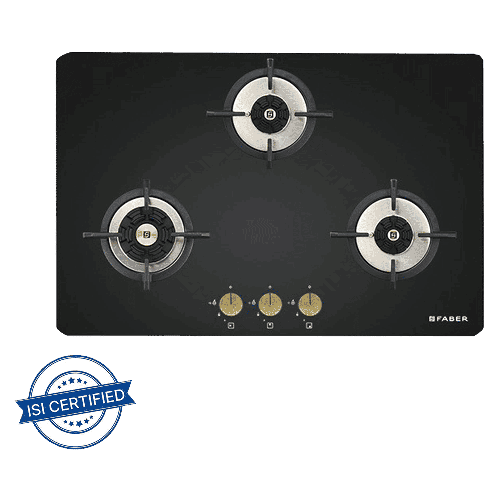 Faber Maxus HT783 CRS BR CI AI Toughened Glass Top 3 Burner Automatic Hob (High Quality Knob, Black)_12