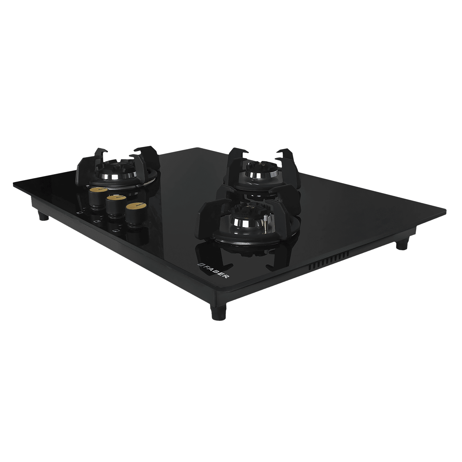 Faber Maxus HT783 CRS BR CI AI Toughened Glass Top 3 Burner Automatic Hob (High Quality Knob, Black)_7