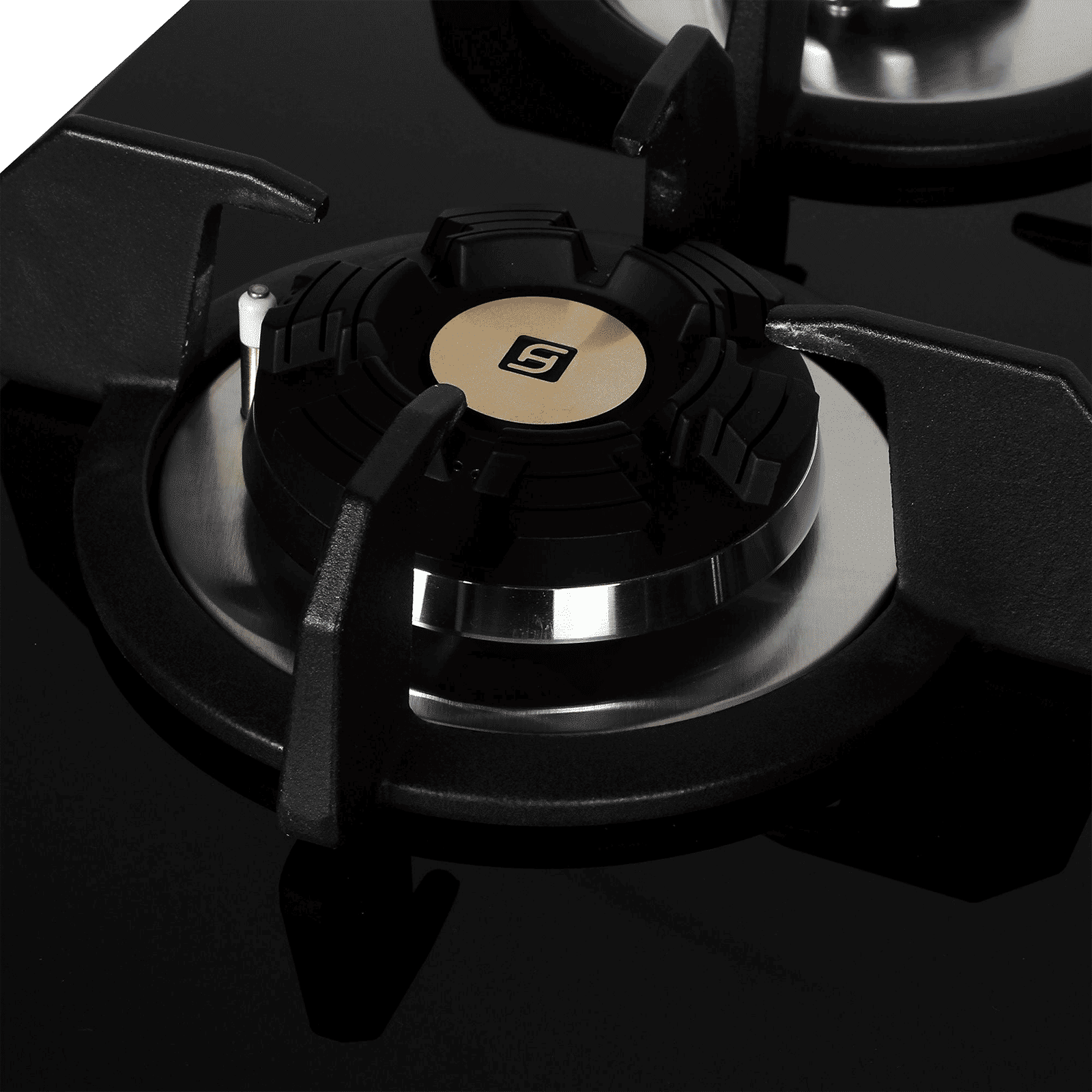 Faber Maxus HT905 CRS BR CI AI Toughened Glass Top 5 Burner Automatic Hob (High Quality Knob, Black)_4