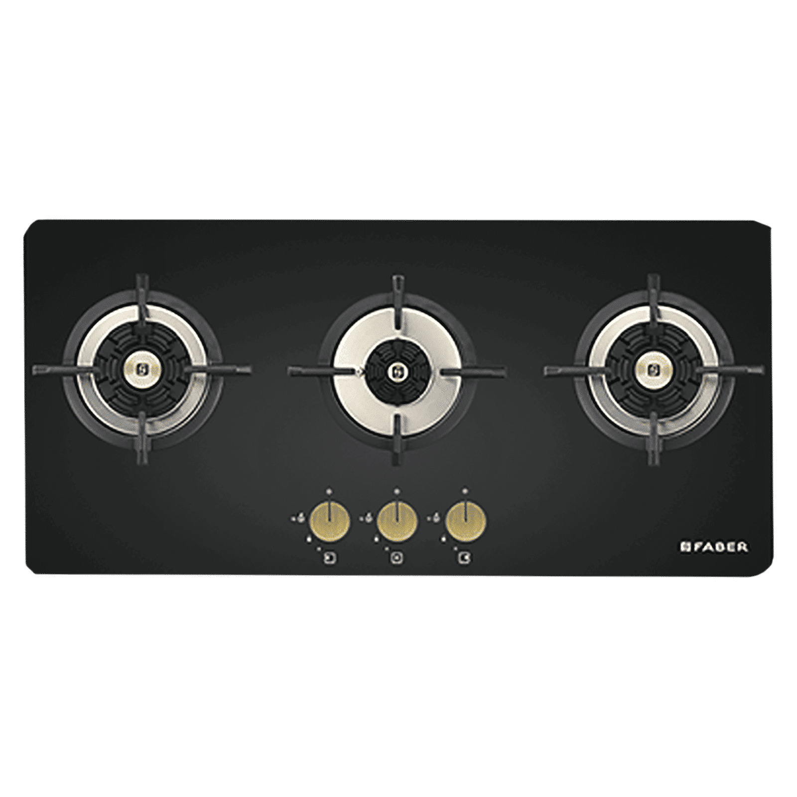 Faber Maxus HT803 CRS BR CI AI Toughened Glass Top 3 Burner Automatic Hob (High Quality Knob, Black)_6