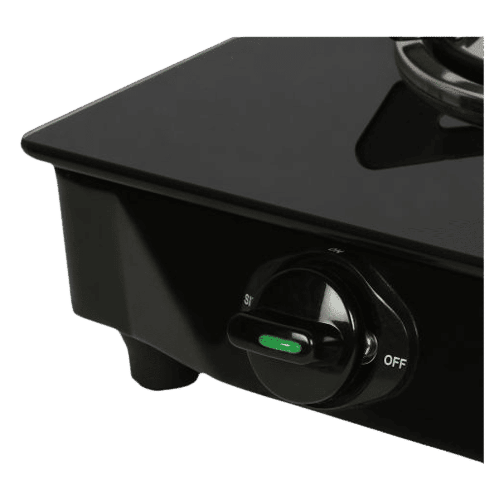 FABER Power Toughened Glass Top 2 Burner Manual Gas Stove (Powder Coated Round Pan Support, Black) FABER Power Toughened Glass Top 2 Burner Manual Gas Stove (Powder Coated Round Pan Support, Black)_5