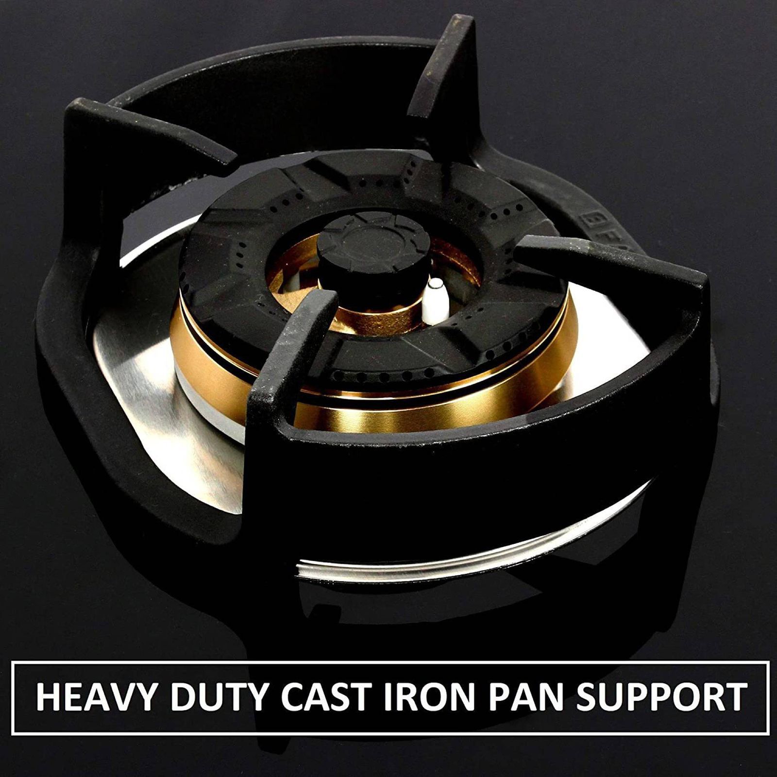 Faber Nexus IND HT904 CRS BR CI AI Toughened Glass Top 4 Burner Automatic Hob (Heavy Duty Pan Support, Black)_8