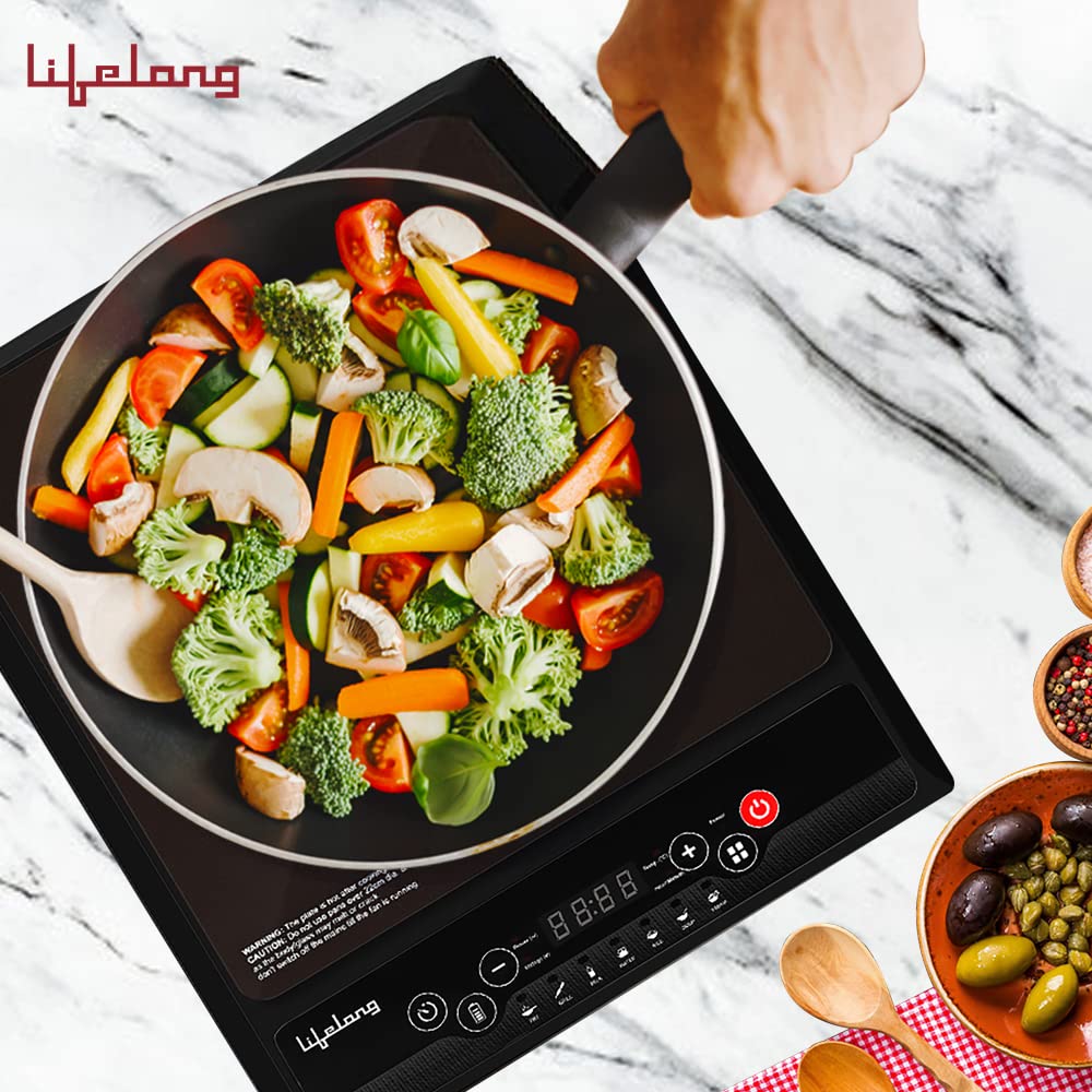 Lifelong Inferno VX 2000W Induction Cooktop with 7 Preset Menus_7