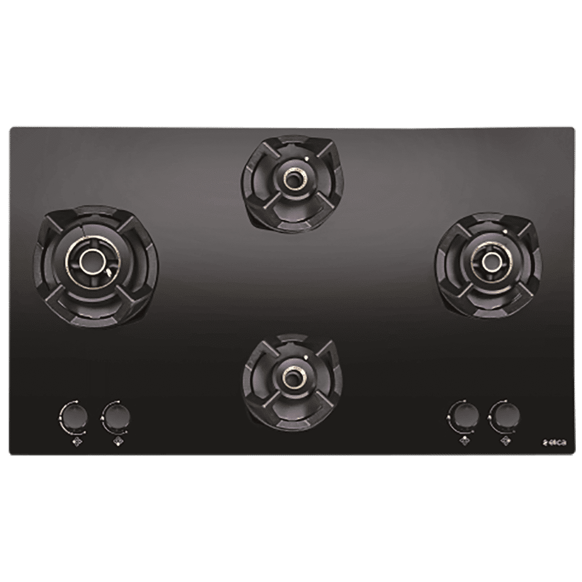 Elica CLASSIC FLEXI AB MFC 4B 91 MT Glass Top 4 Burner Automatic Electric Hob (Cast Iron Grid, Black) Elica CLASSIC FLEXI AB MFC 4B 91 MT Glass Top 4 Burner Automatic Electric Hob (Cast Iron Grid, Black)_1