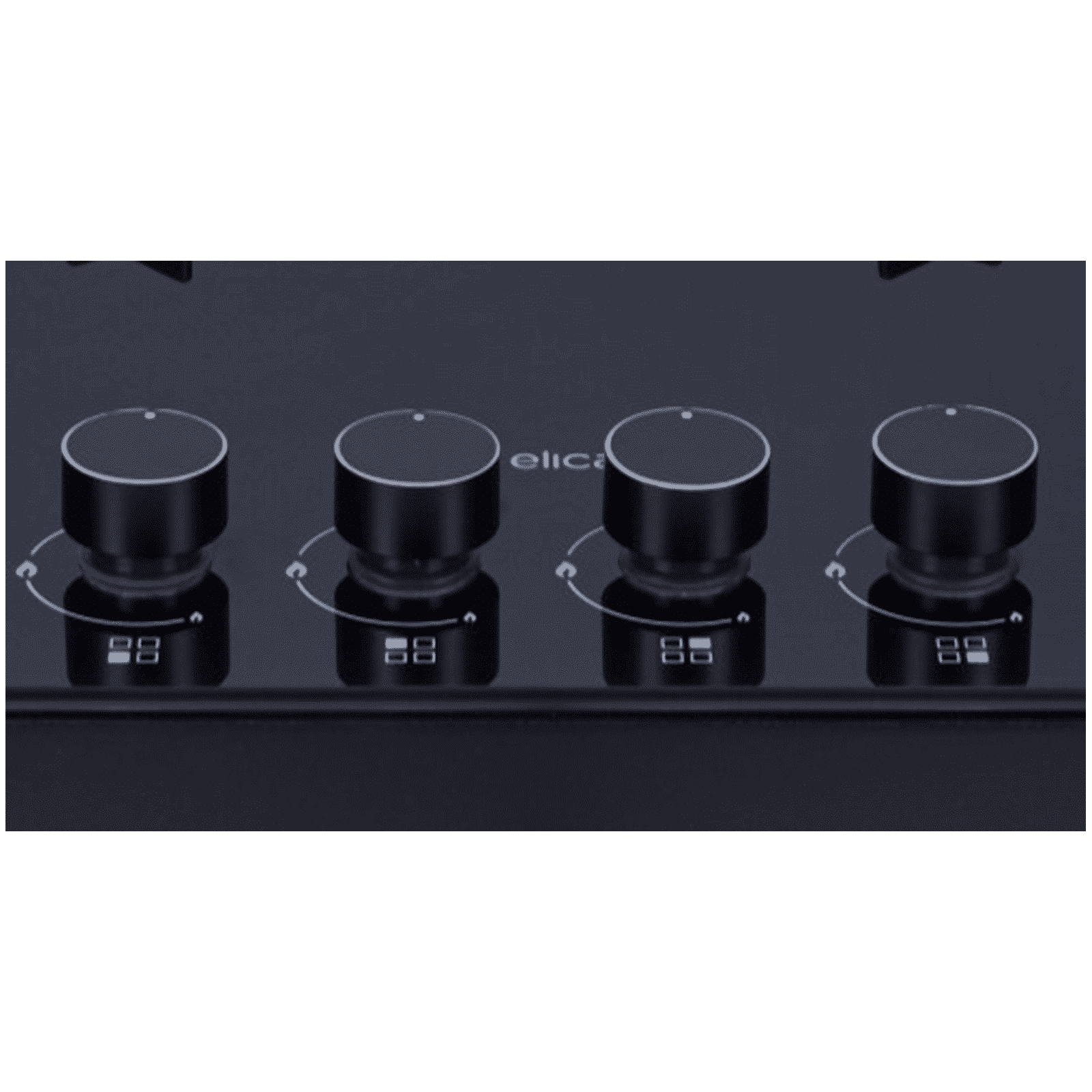 Elica 904 CT VETRO 2J (TKN CROWN DT SERIES) Toughened Glass Top 4 Burner Manual Gas Stove (Ultra Slim Frame, Black) Elica 904 CT VETRO 2J (TKN CROWN DT SERIES) Toughened Glass Top 4 Burner Manual Gas Stove (Ultra Slim Frame, Black)_9