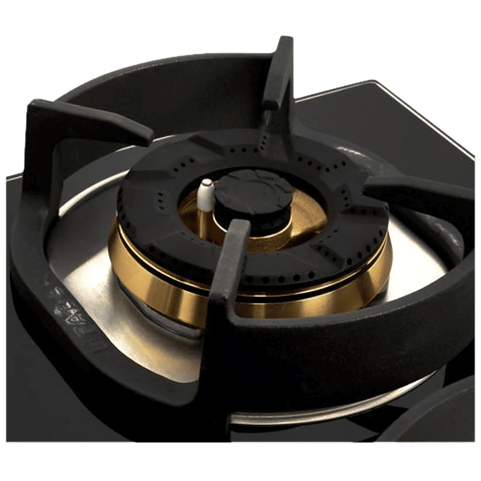 Faber Nexus IND HT905 CRS BR CI AI Toughened Glass Top 5 Burner Automatic Hob (Cast Iron Pan Support, Black)_4