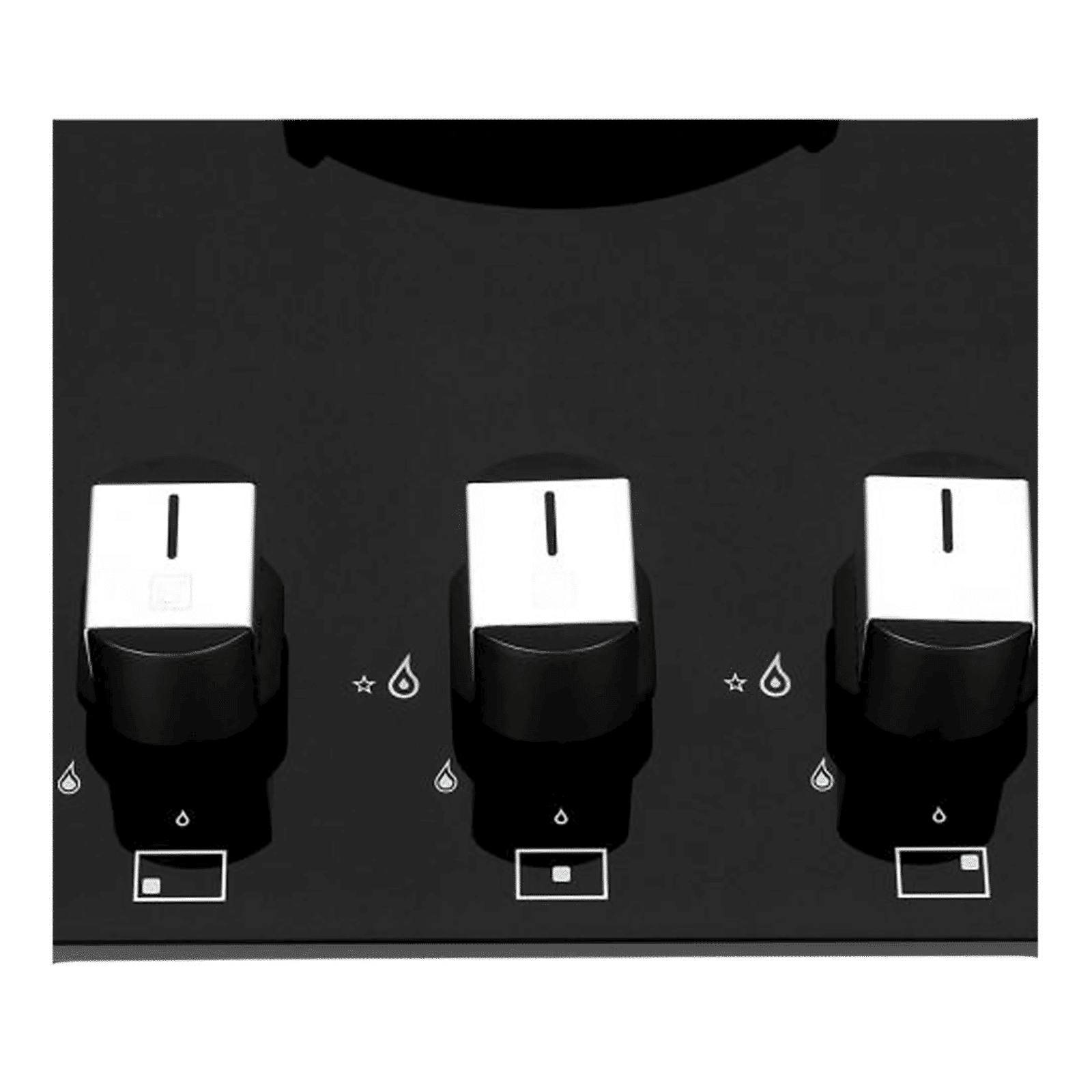 Faber Nexus IND HT905 CRS BR CI AI Toughened Glass Top 5 Burner Automatic Hob (Cast Iron Pan Support, Black)_5