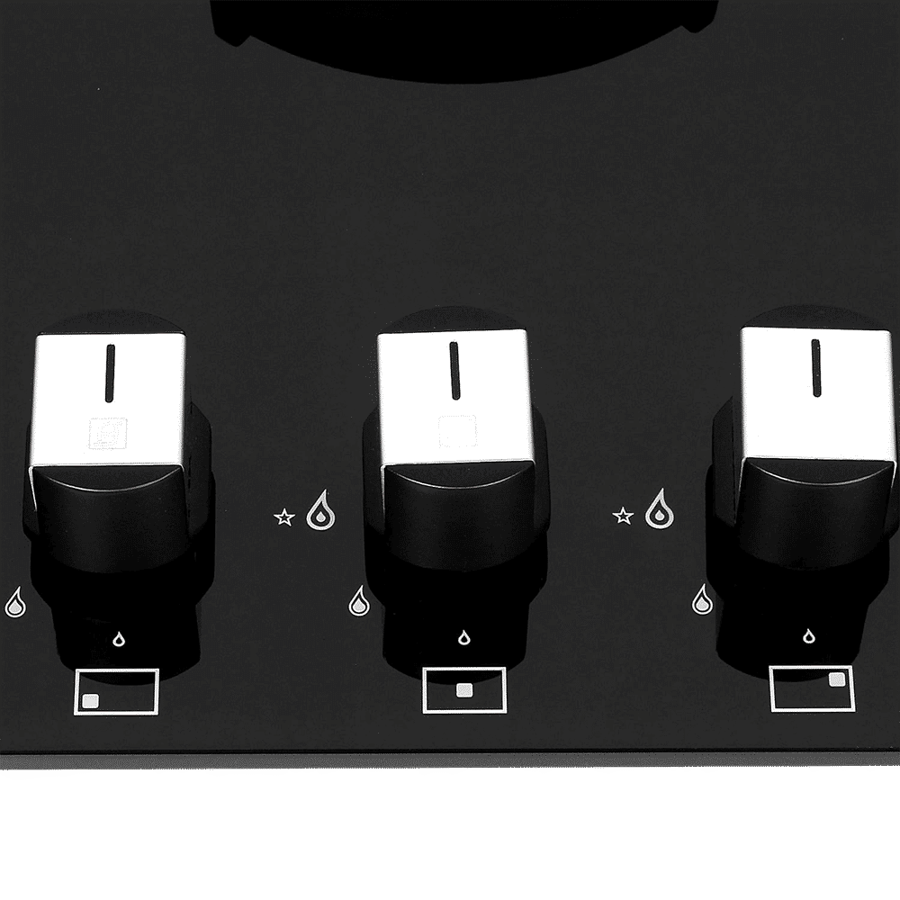 Faber Nexus IND HT783 CRS BR CI AI Toughened Glass Top 3 Burner Automatic Hob (Heat Resistant, Black)_5