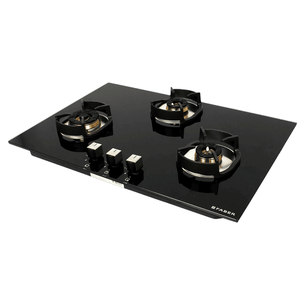 Faber Nexus IND HT783 CRS BR CI AI Toughened Glass Top 3 Burner Automatic Hob (Heat Resistant, Black)_7