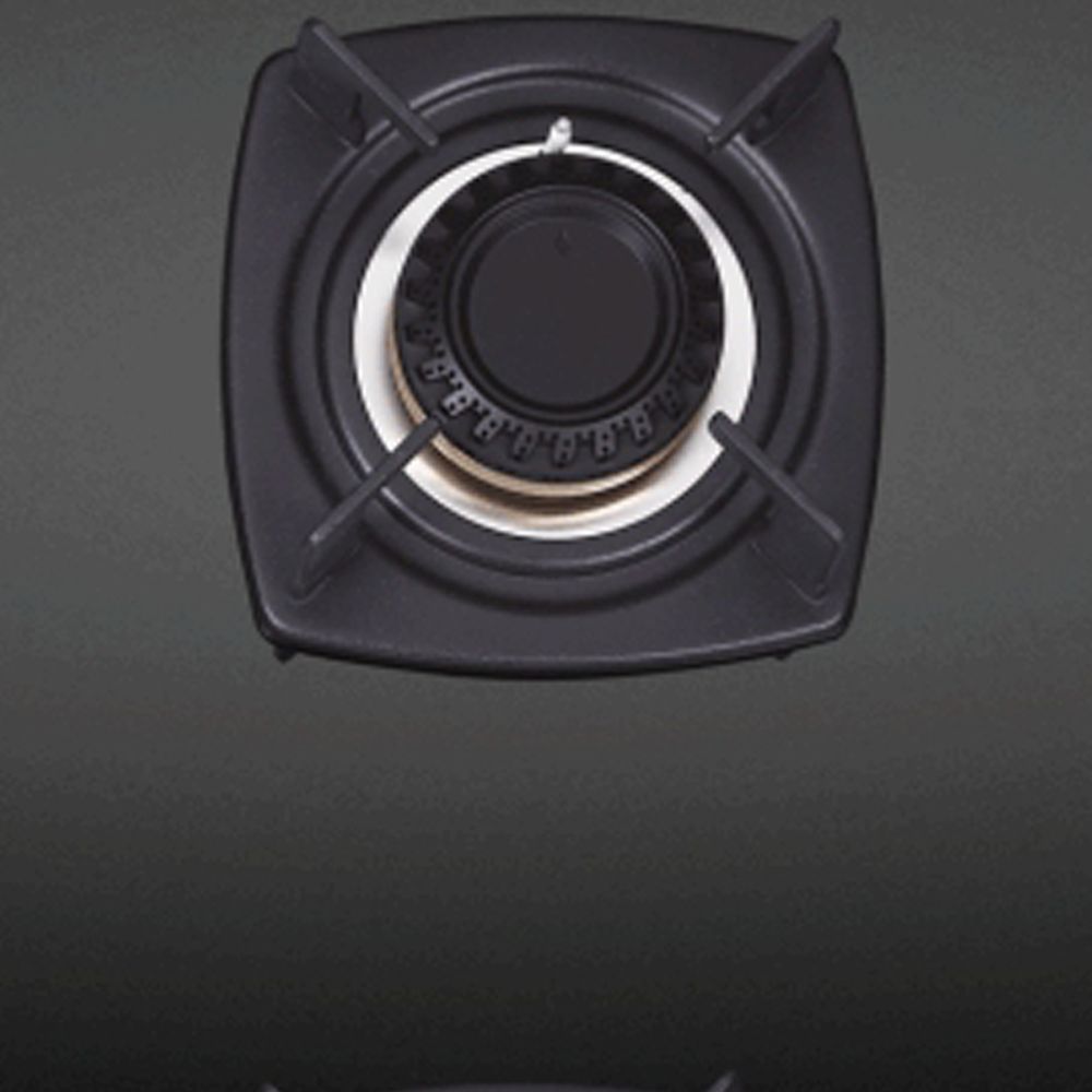 Elica DT FLEXI FB MFC 4B 91 SWIRL Toughened Glass Top 4 Burner Automatic Hob (Cast Iron Grid, Black)_4