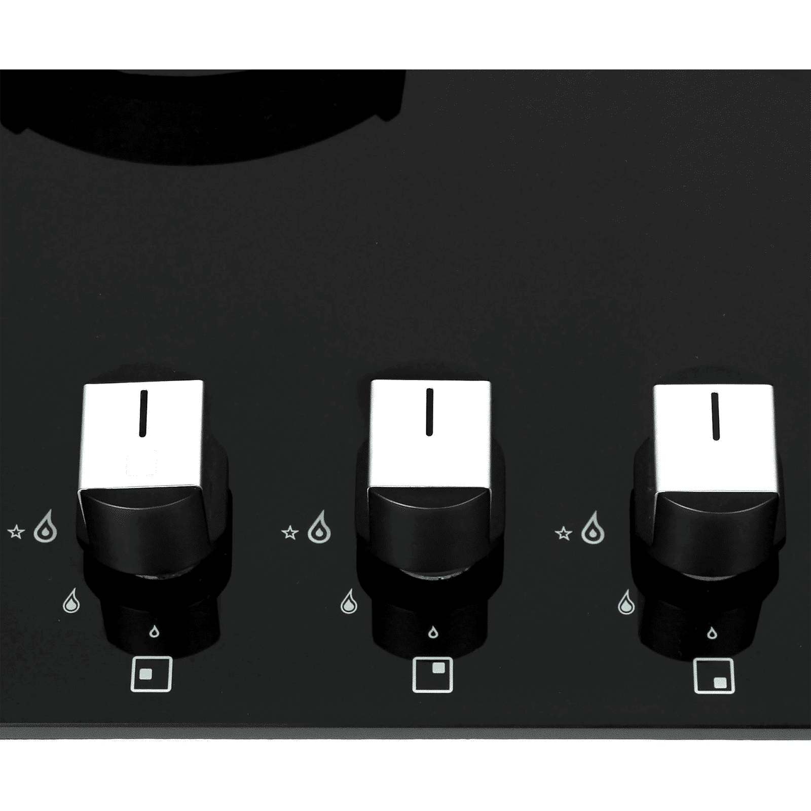 Faber Nexus IND HT803 CRS BR CI AI Toughened Glass Top 3 Burner Automatic Hob (Cast Iron Pan Support, Black) Faber Nexus IND HT803 CRS BR CI AI Toughened Glass Top 3 Burner Automatic Hob (Cast Iron Pan Support, Black)_5