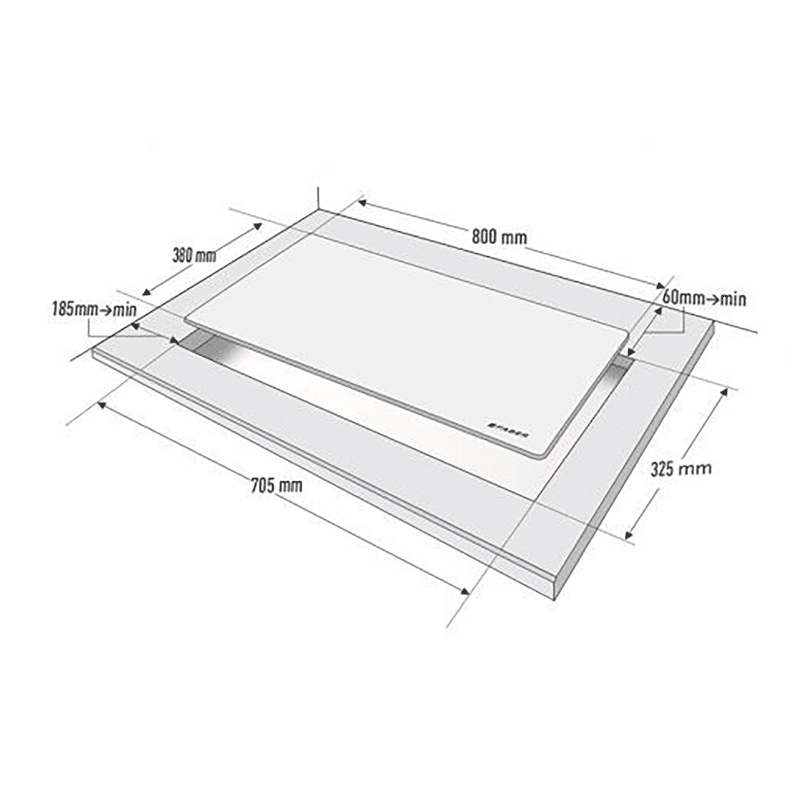 Faber Nexus IND HT803 CRS BR CI AI Toughened Glass Top 3 Burner Automatic Hob (Cast Iron Pan Support, Black) Faber Nexus IND HT803 CRS BR CI AI Toughened Glass Top 3 Burner Automatic Hob (Cast Iron Pan Support, Black)_7