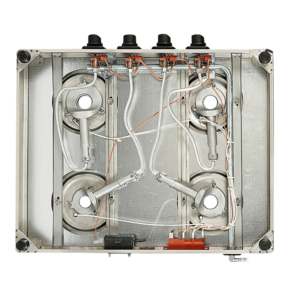 FABER Supreme Plus C Toughened Glass Top 4 Burner Manual Gas Stove (Anti Leak Technology, Black)_17