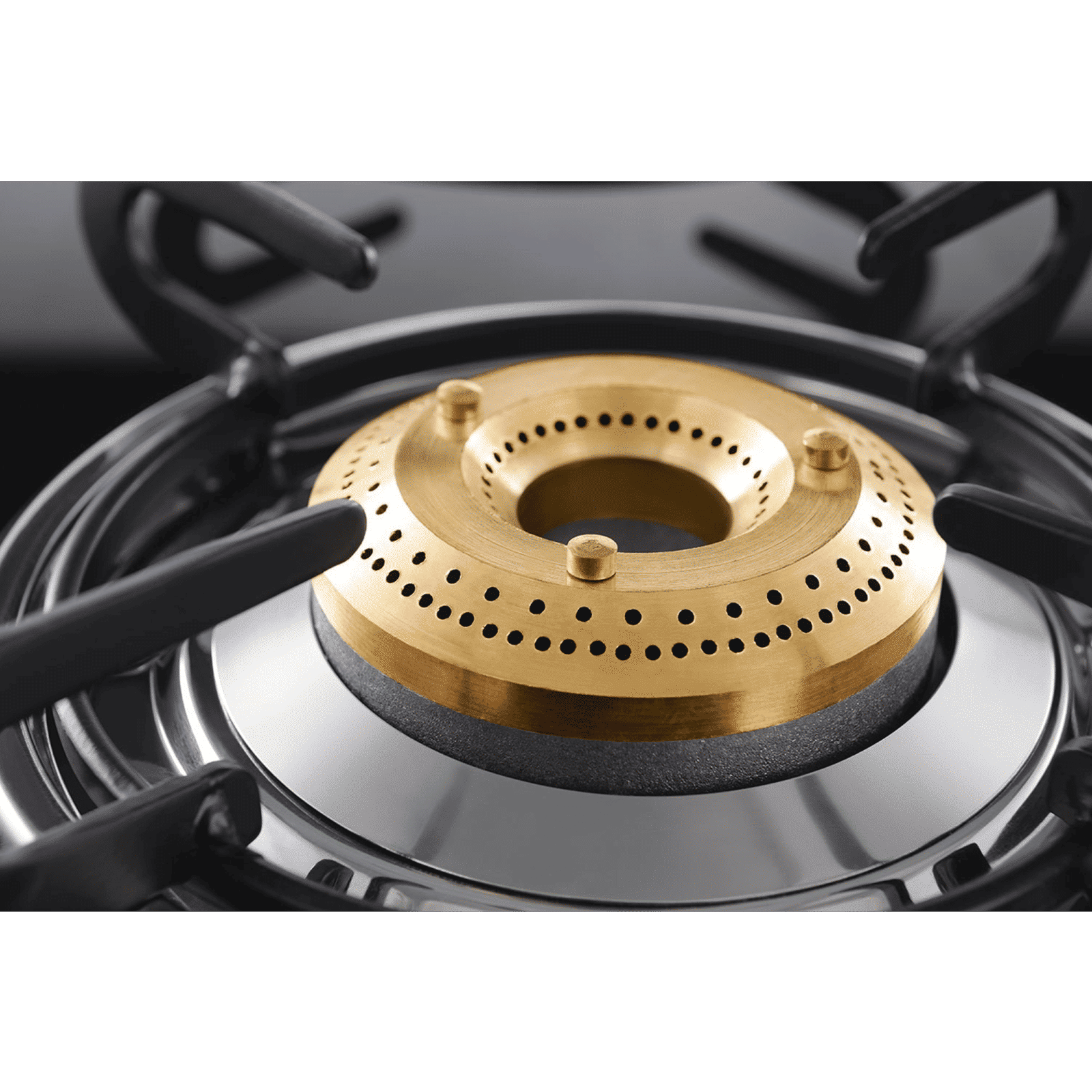 USHA Ebony GS2001 Toughened Glass Top 2 Burner Manual Gas Stove (Slim Line Design, Black)_8