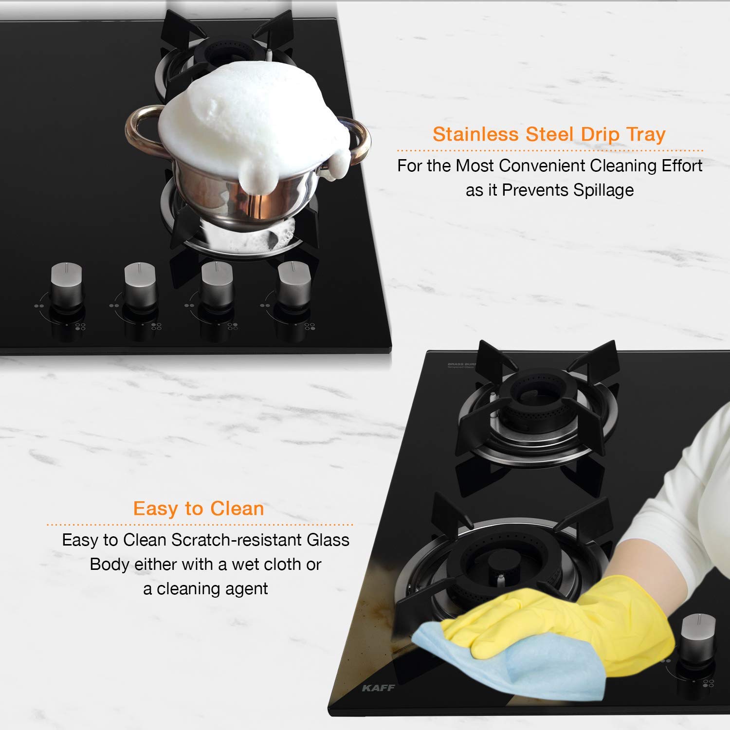 KAFF HBR 604 A Tempered Glass Top 4 Burner Automatic Electric Hob (Matte Enamelled Pan Support, Black)_11