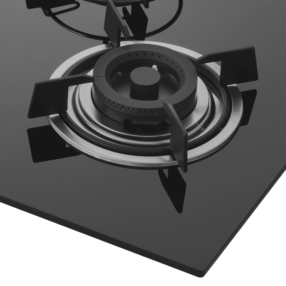 KAFF HBR 783 B Tempered Glass Top 3 Burner Automatic Electric Hob (Matte Enamelled Pan Support, Black)_4