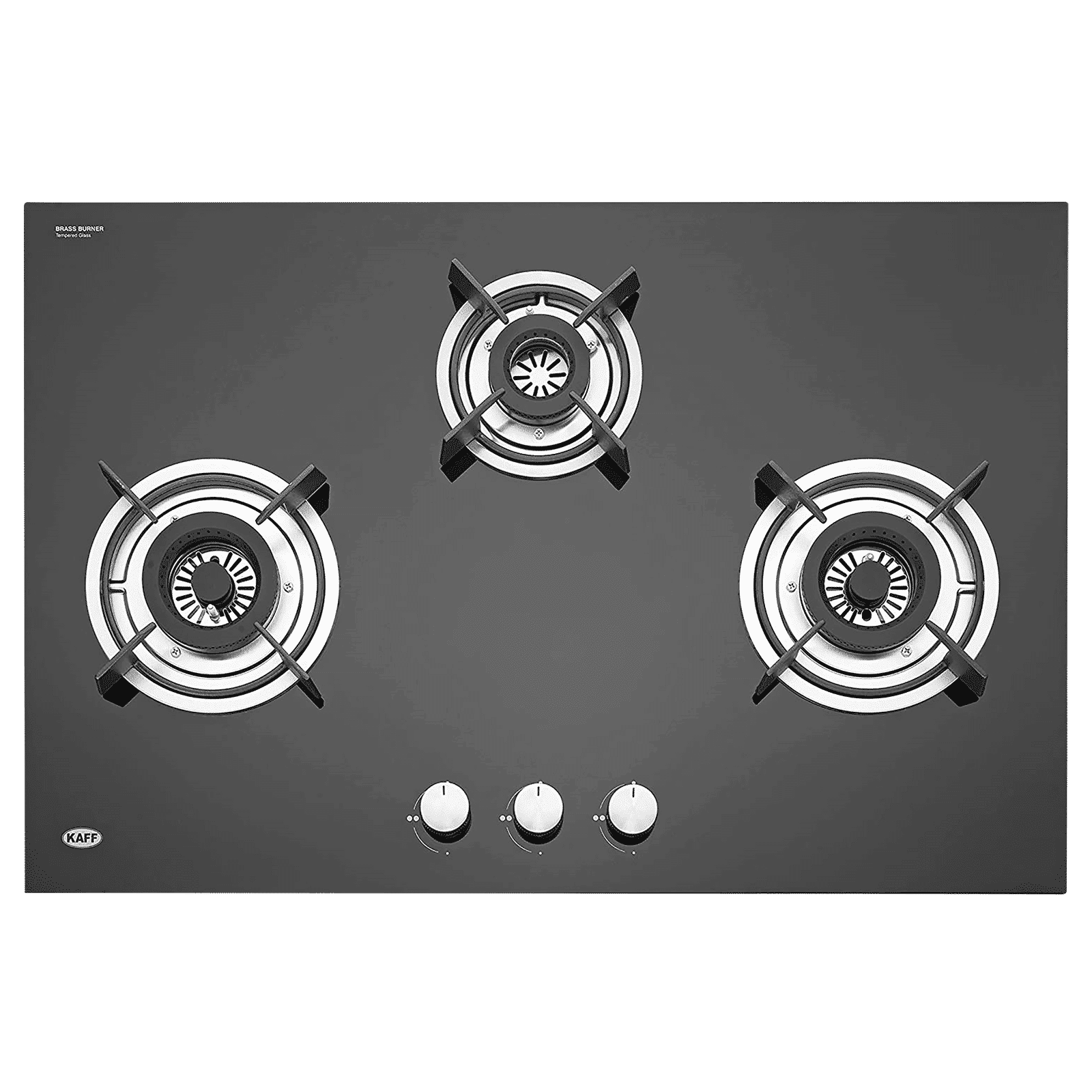 KAFF HBR 783 B Tempered Glass Top 3 Burner Automatic Electric Hob (Matte Enamelled Pan Support, Black)_6