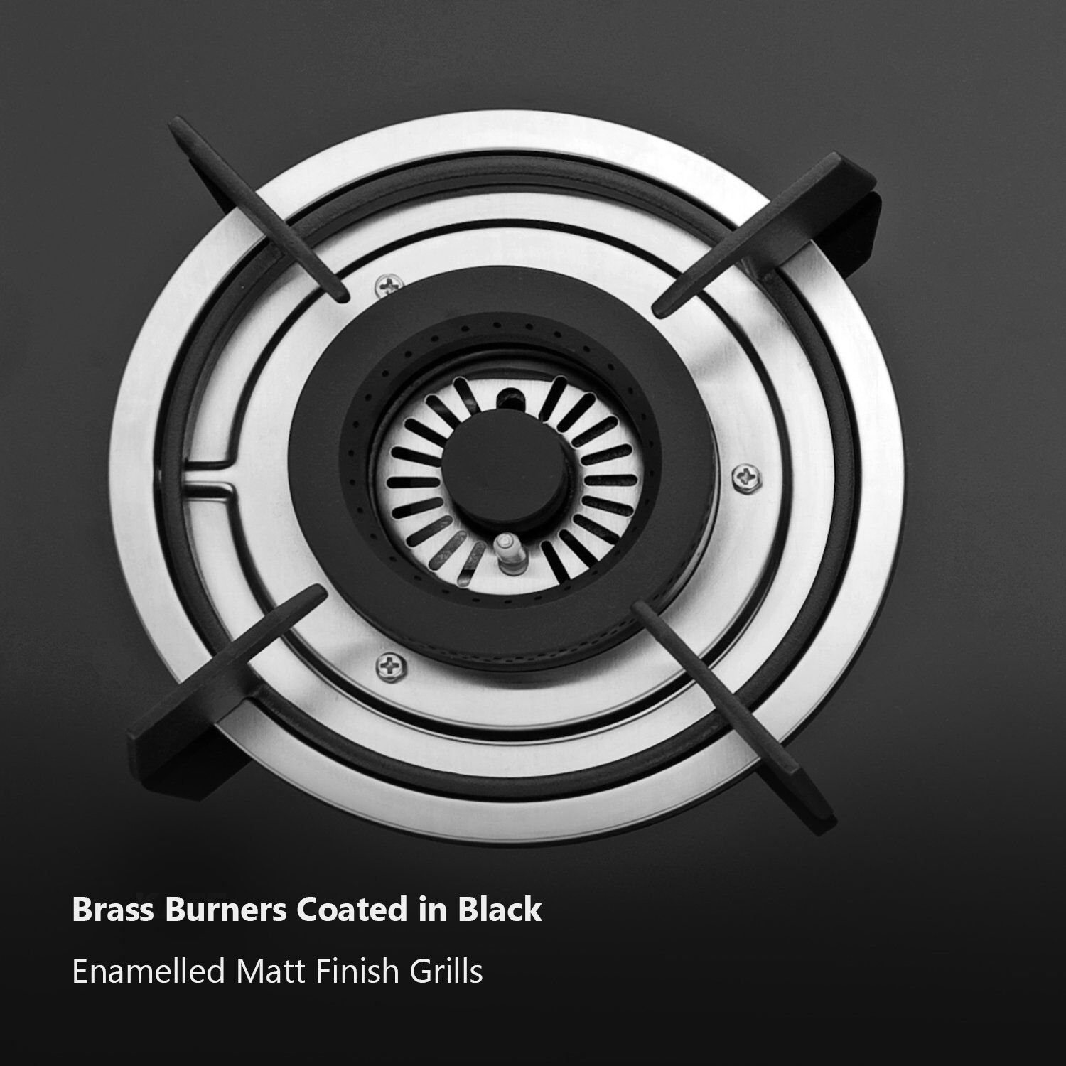 KAFF HBR 783 B Tempered Glass Top 3 Burner Automatic Electric Hob (Matte Enamelled Pan Support, Black)_7