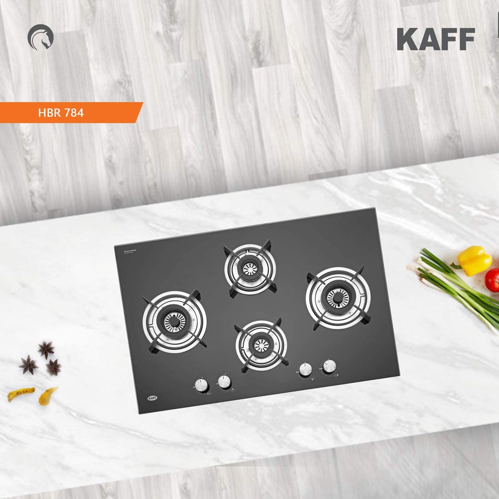 KAFF HBR 784 A Tempered Glass Top 4 Burner Automatic Electric Hob (Enamelled Matt Finish Grills, Black)_10