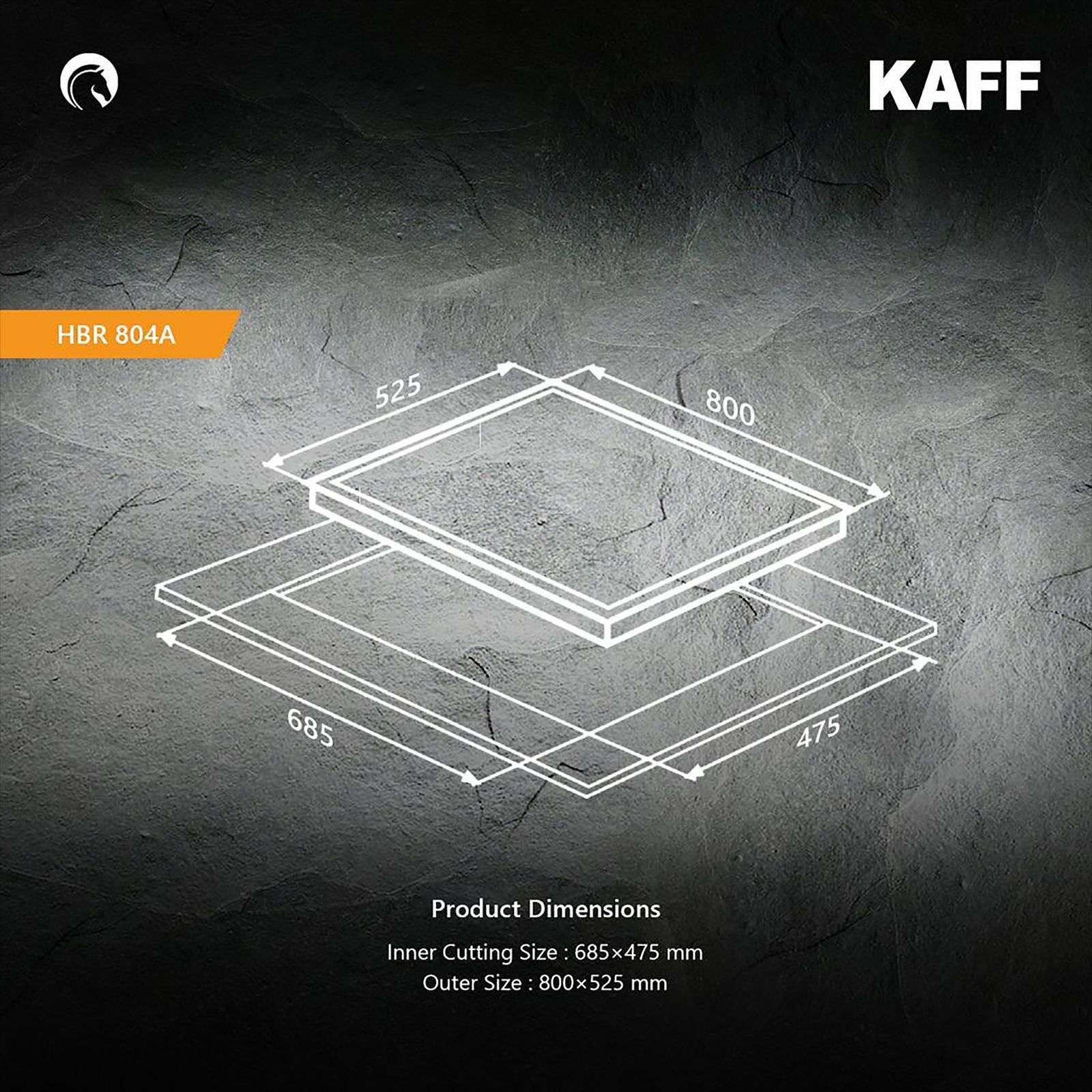 KAFF HBR 804 A Tempered Glass Top 4 Burner Automatic Electric Hob (Enamelled Matt Finish Grills, Black)_13