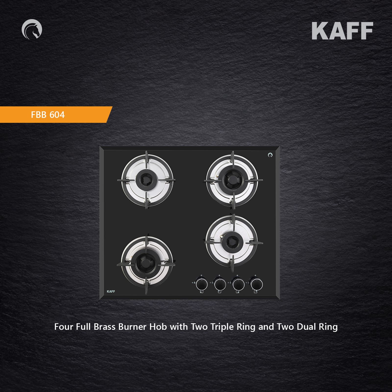 KAFF FBB 604 Tempered Glass Top 4 Burner Automatic Electric Hob (Enamelled Matt Finish Grills, Black)_14