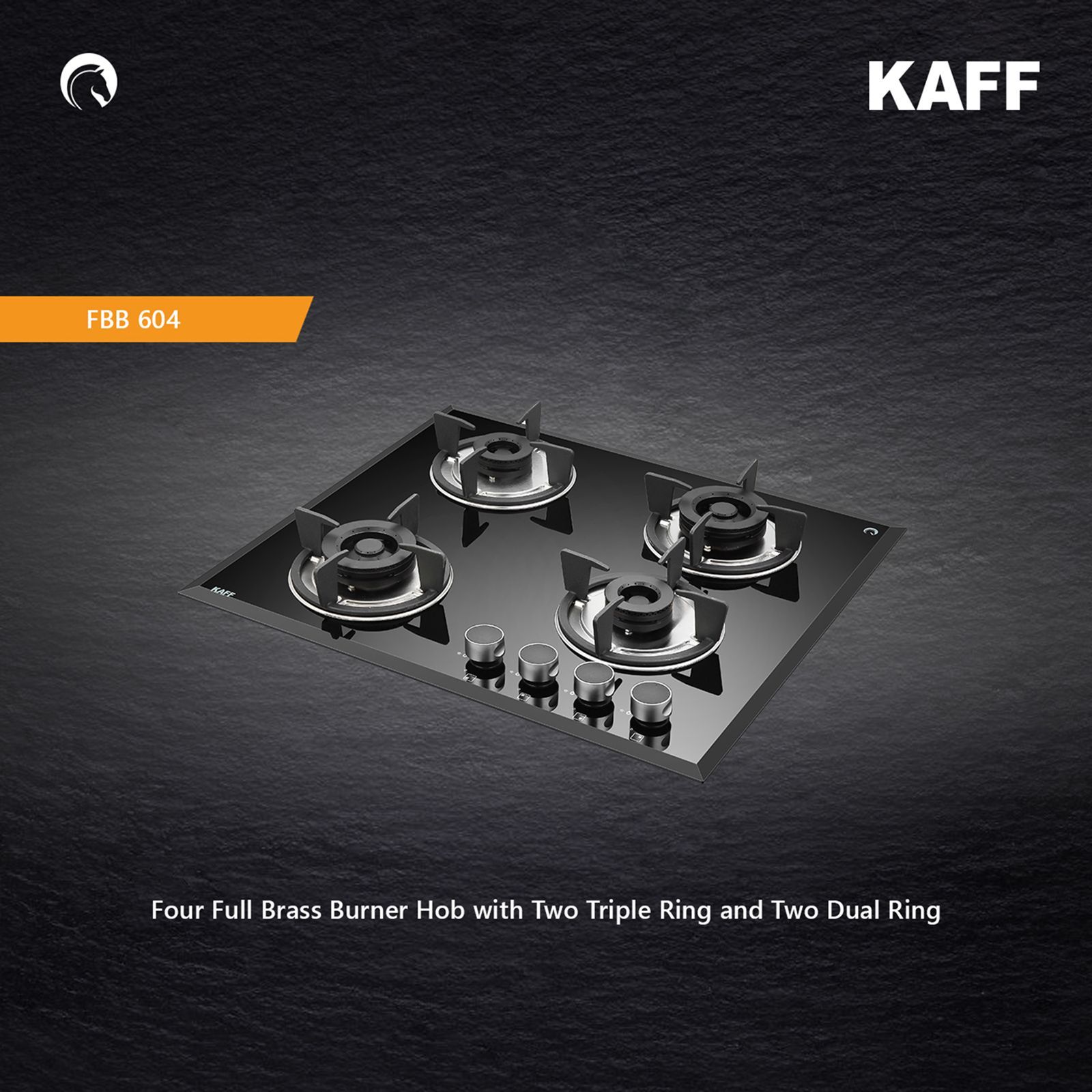 KAFF FBB 604 Tempered Glass Top 4 Burner Automatic Electric Hob (Enamelled Matt Finish Grills, Black)_16