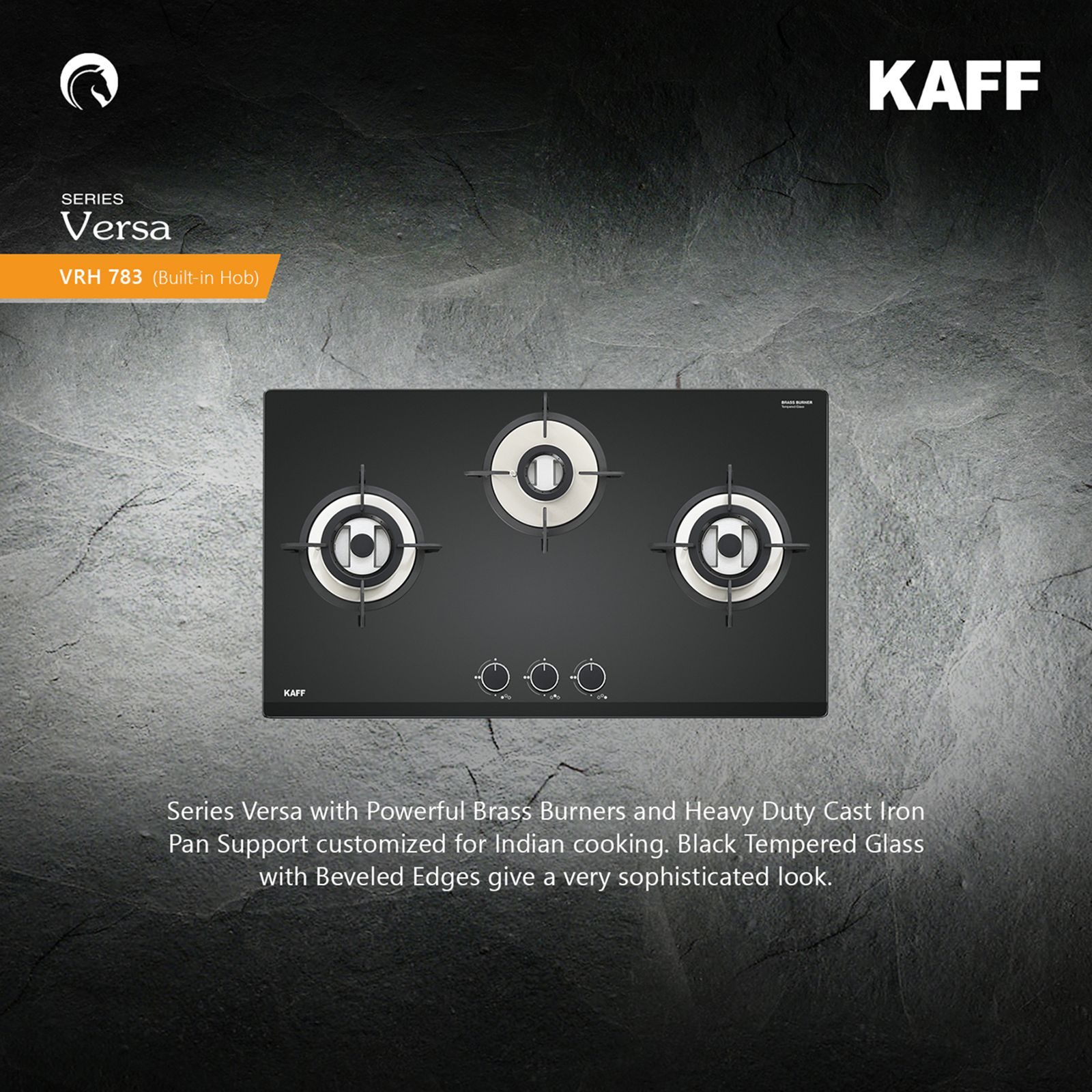 KAFF VRH 783 Tempered Glass Top 3 Burner Automatic Hob (Matte Enamelled Pan Support, Black) KAFF VRH 783 Tempered Glass Top 3 Burner Automatic Hob (Matte Enamelled Pan Support, Black)_12