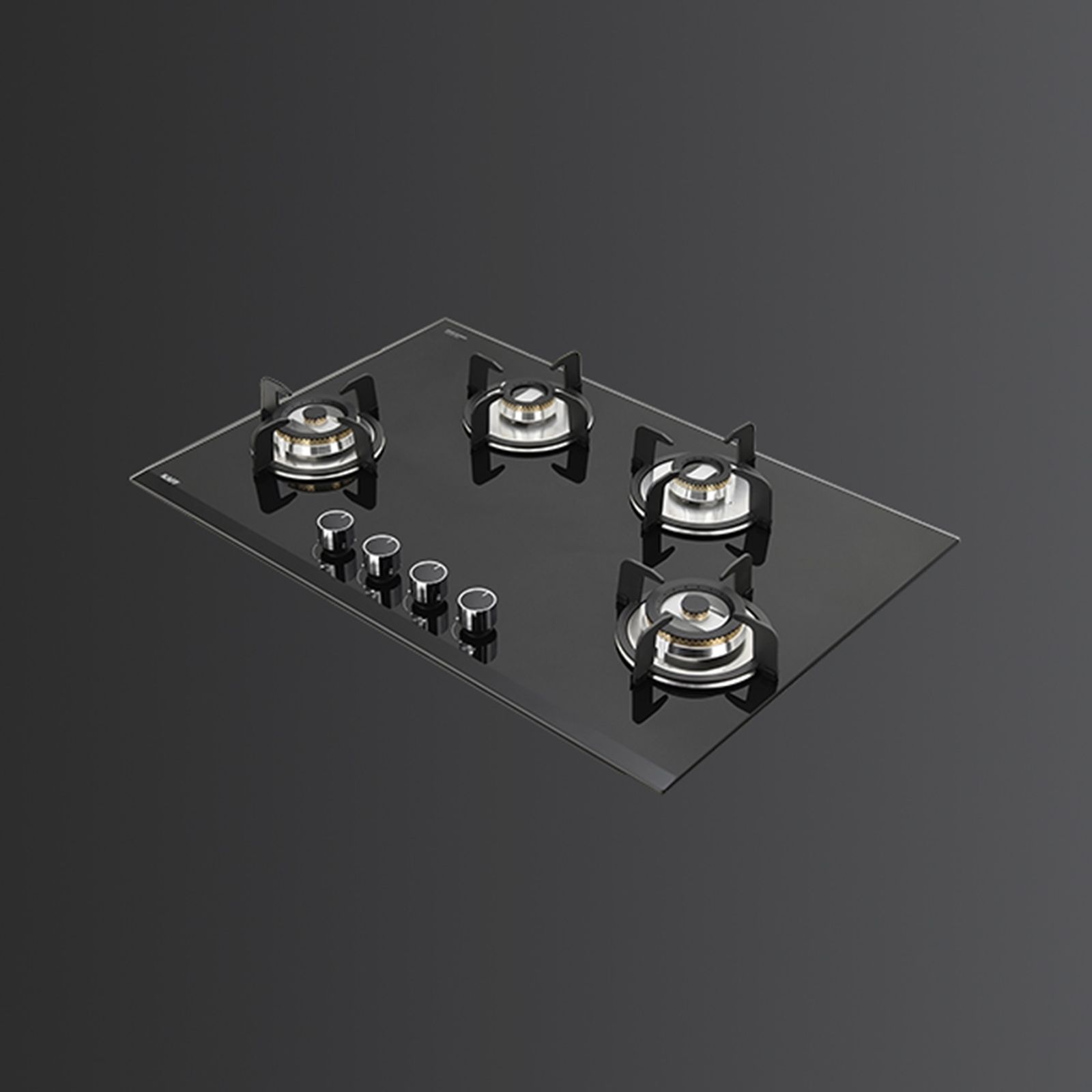 KAFF VRH 784 Tempered Glass Top 4 Burner Automatic Electric Hob (Matte Enamelled Pan Support, Black)_13